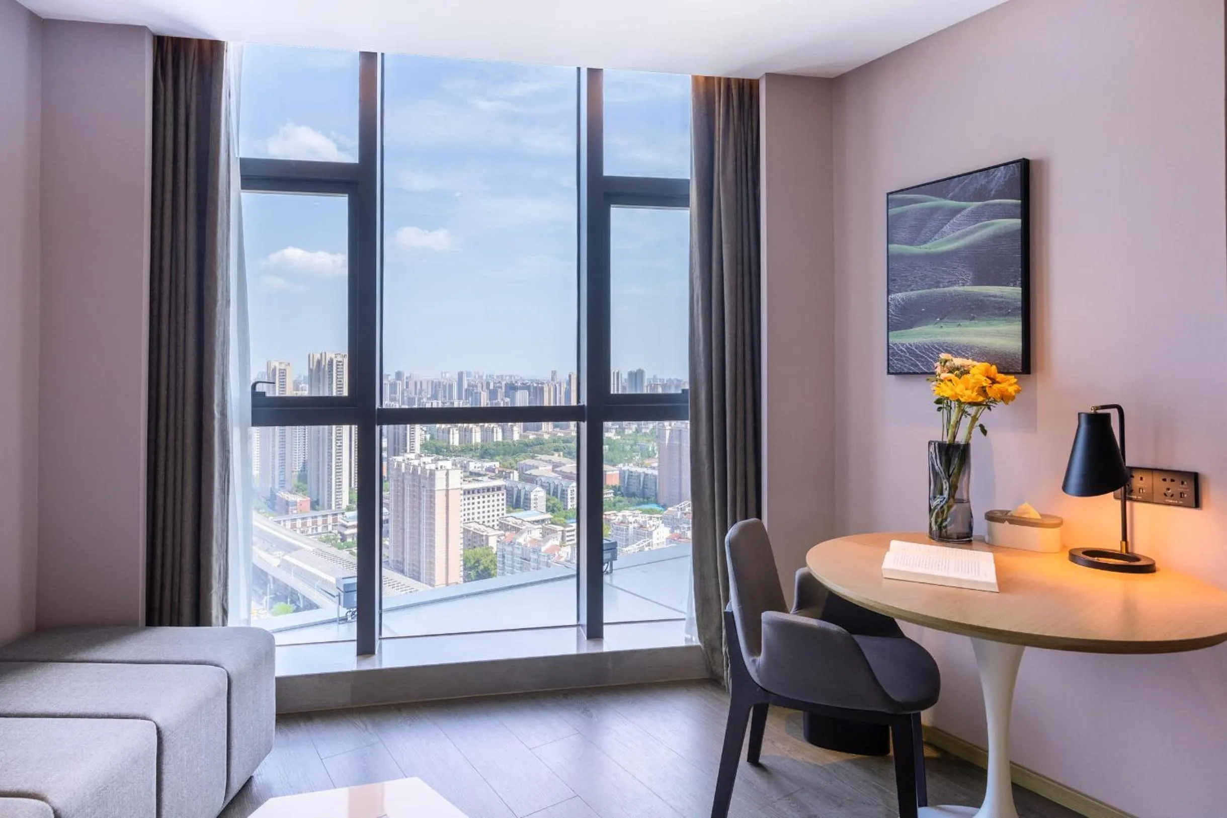 View (from property/room) in Atour Hotel Wuhan University of Technology Jiedaokou