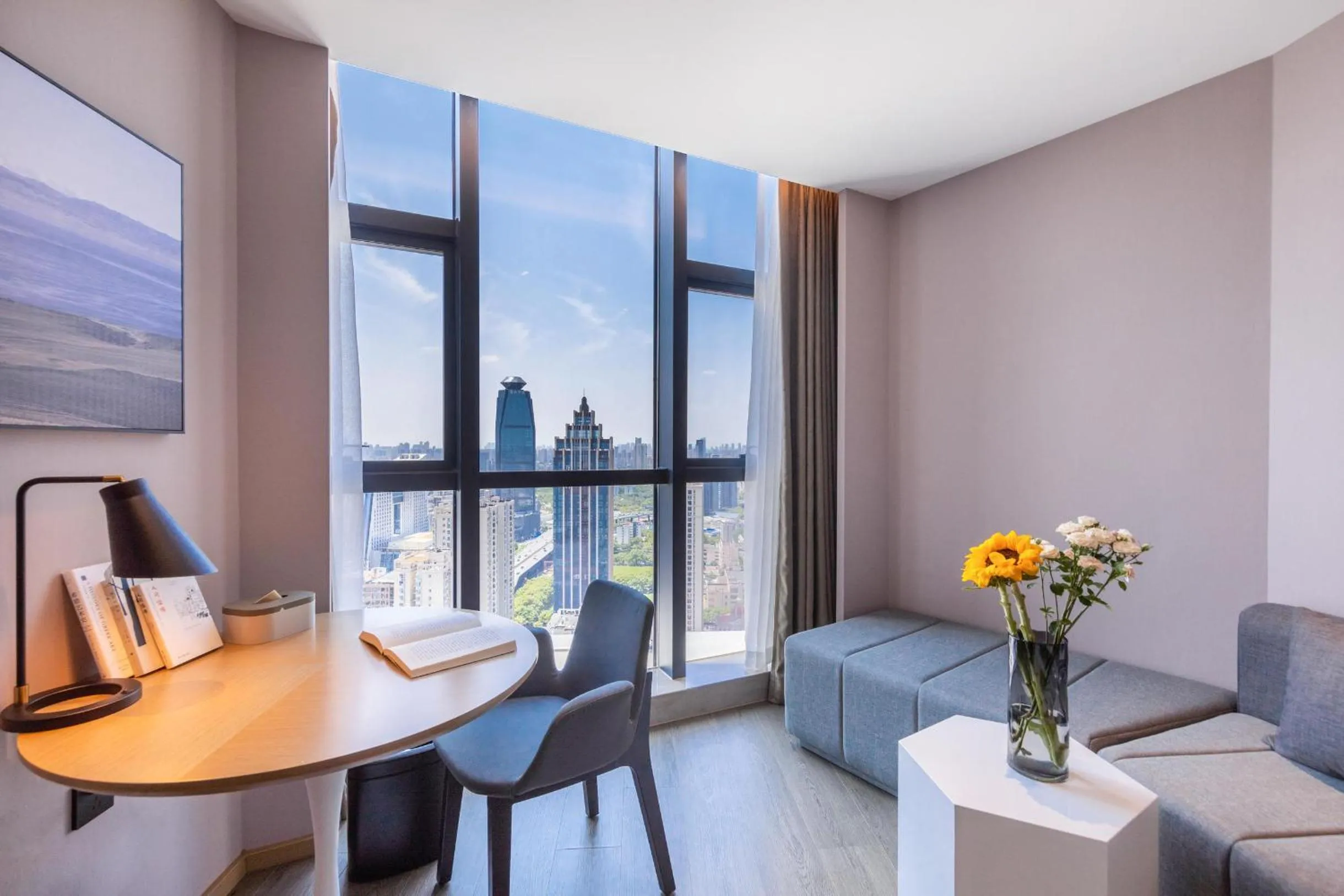 View (from property/room) in Atour Hotel Wuhan University of Technology Jiedaokou