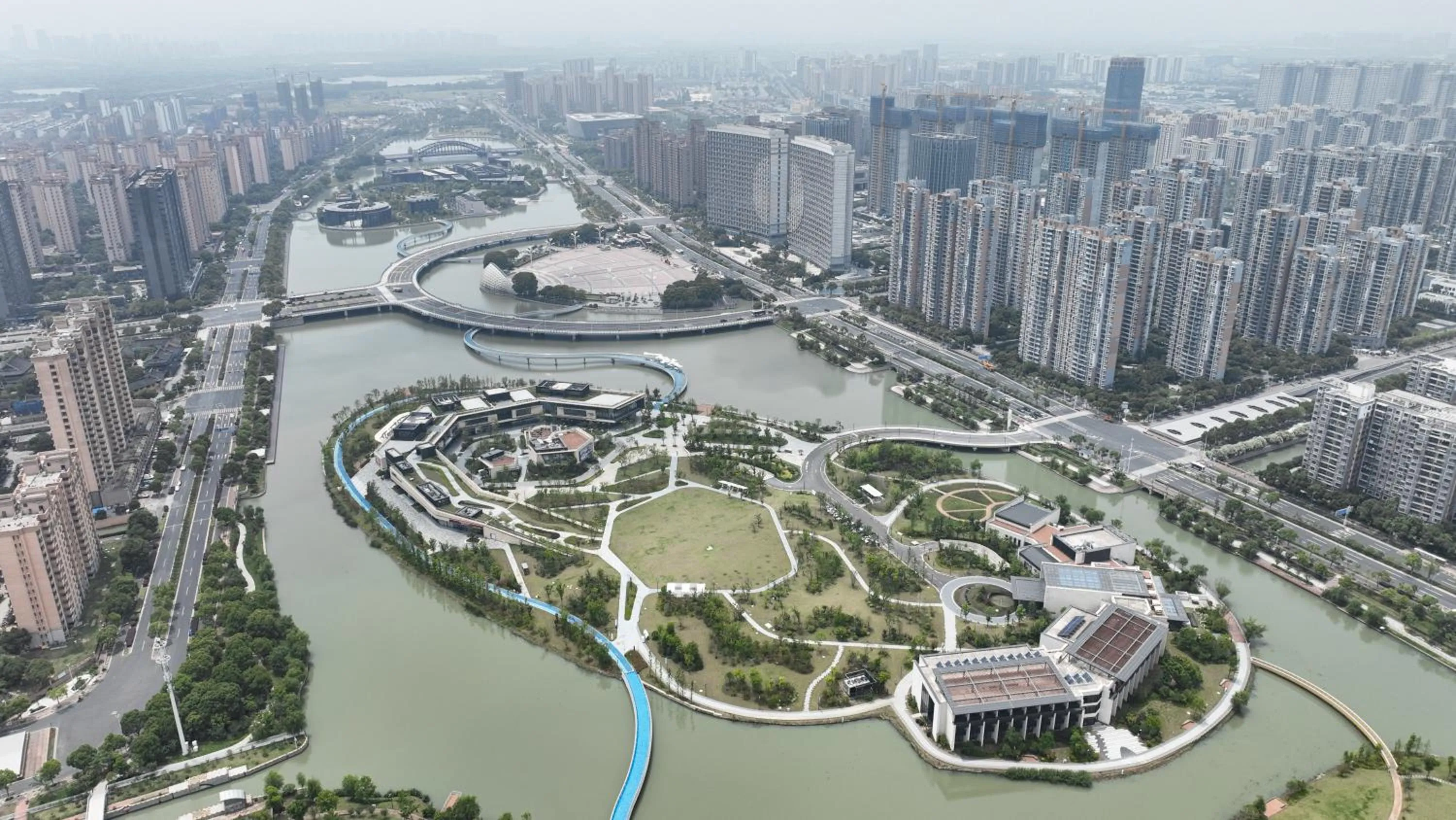 View (from property/room) in Atour X Hotel Suzhou Xiangcheng Vigorous Island Subway Station