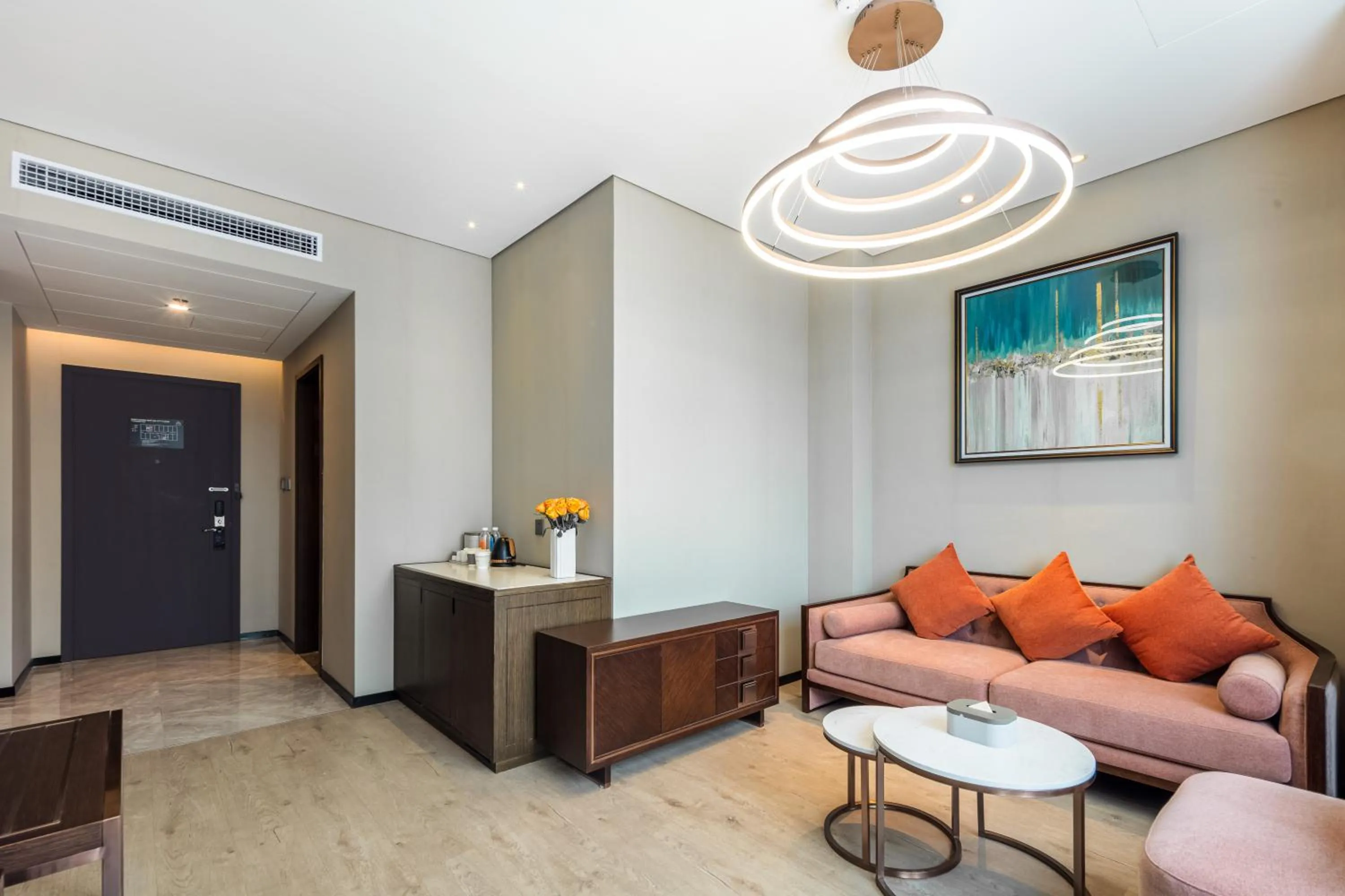 Seating area in Atour X Hotel Suzhou Xiangcheng Vigorous Island Subway Station