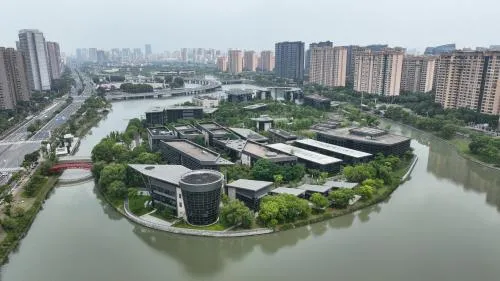 City view in Atour X Hotel Suzhou Xiangcheng Vigorous Island Subway Station