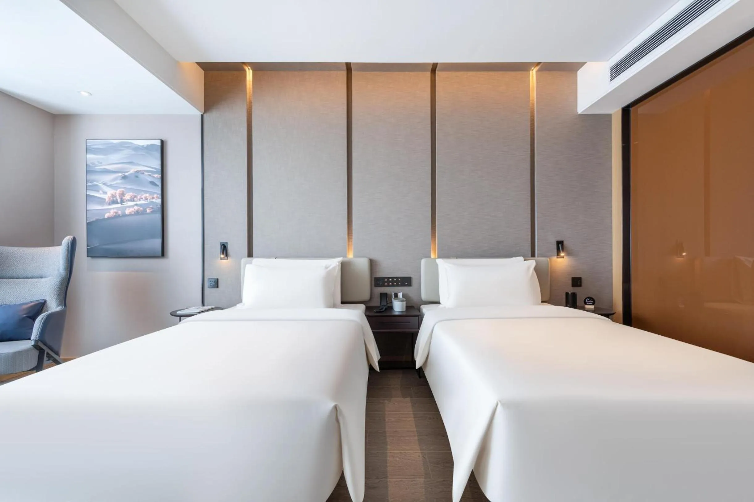 Bed in Atour Hotel Xuzhou Pei County Dongfeng Road