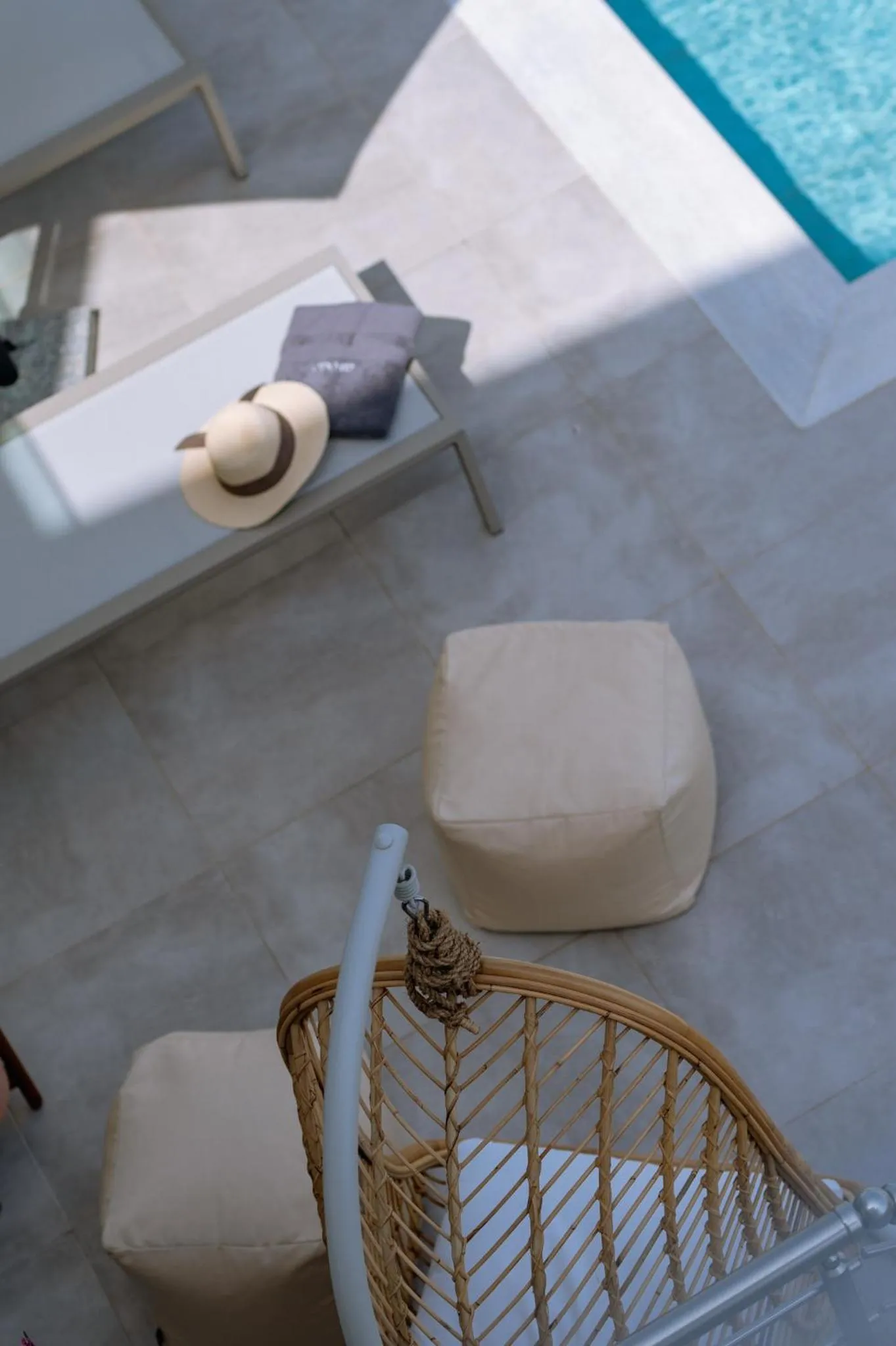 Swimming pool in Arodo Suites