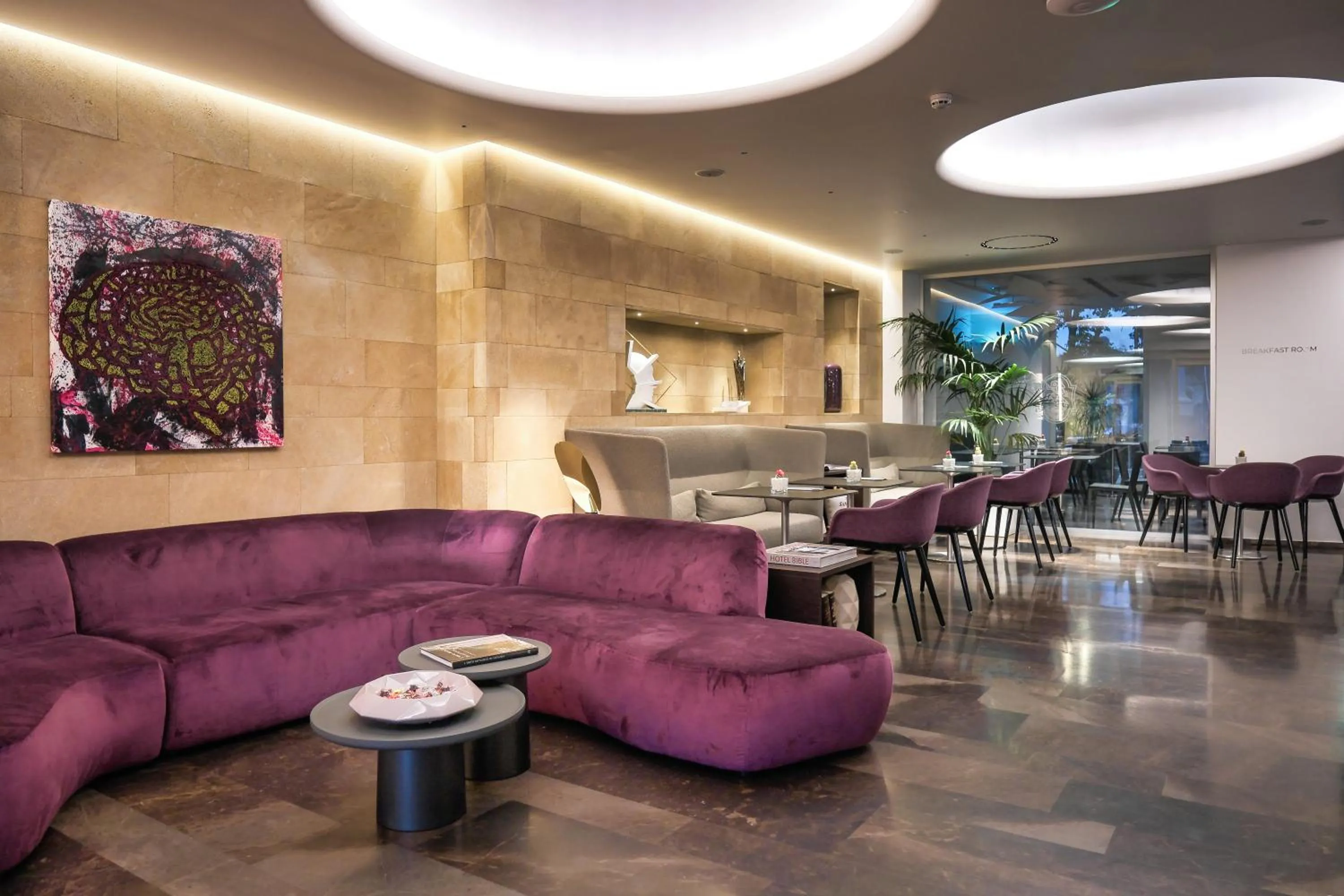 Lobby or reception in Palazzo Sangiorgio