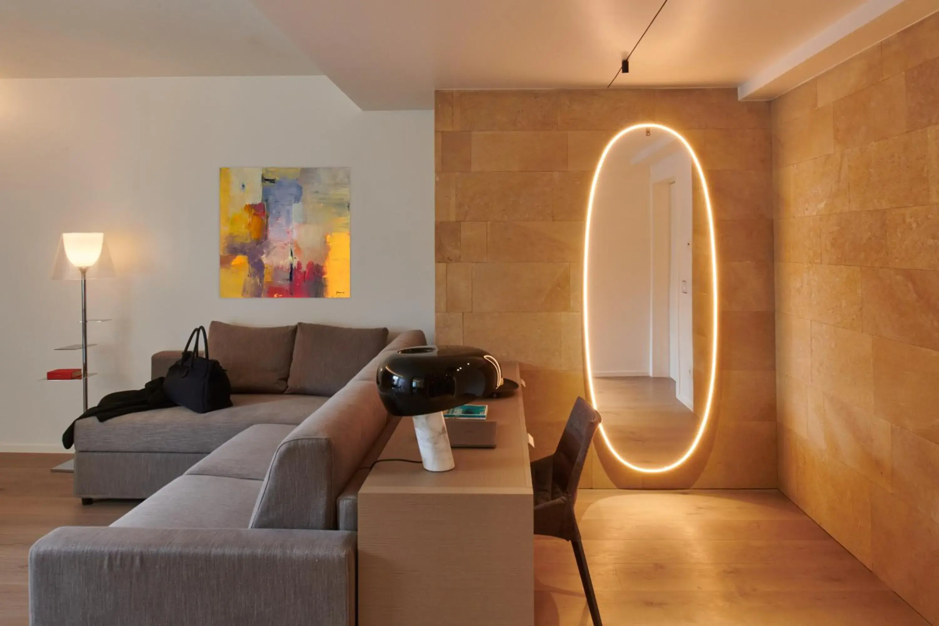 Living room in Palazzo Sangiorgio Living room in Palazzo Sangiorgio