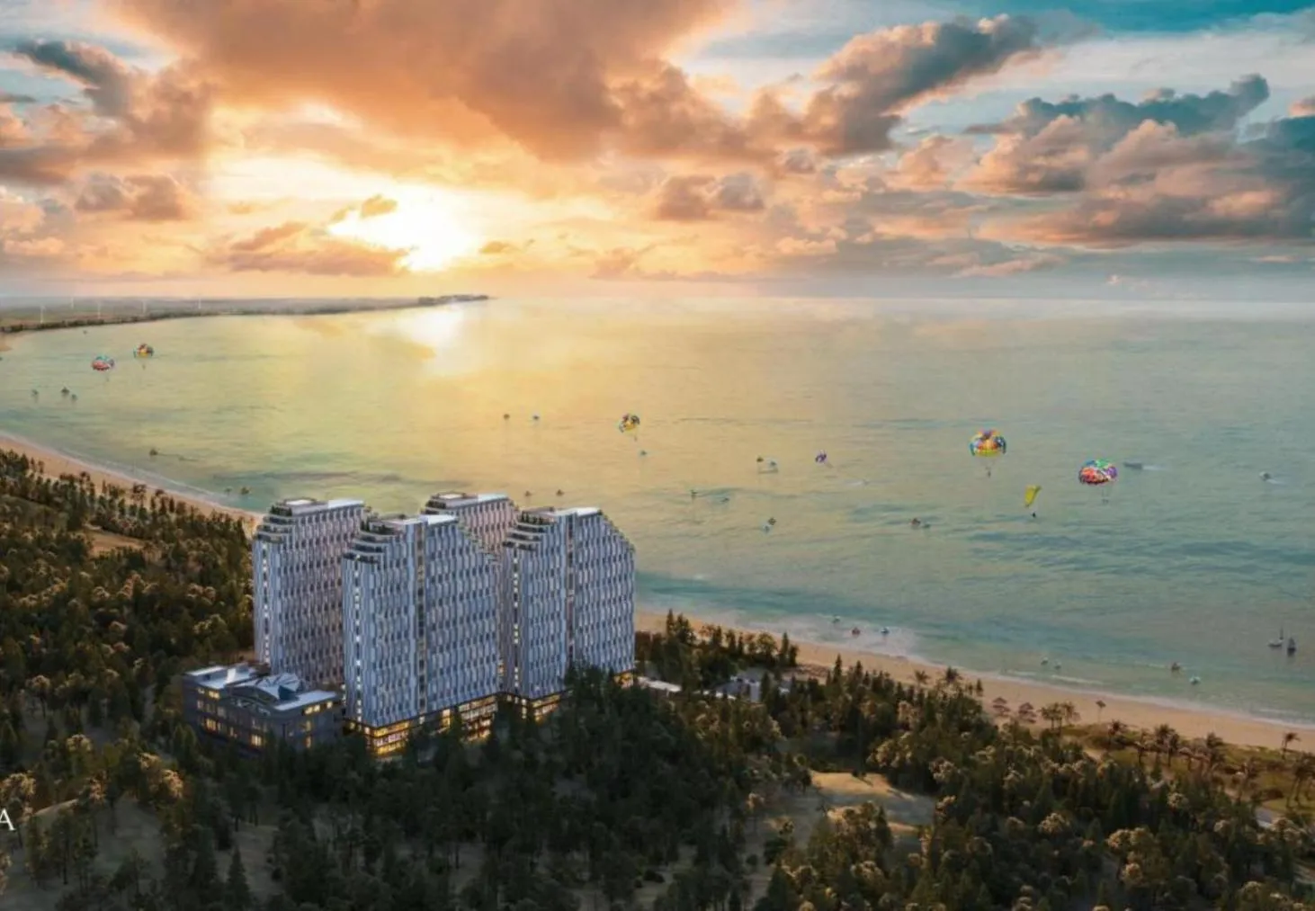 Property building in Apec Mandala Chambay Mũi Né