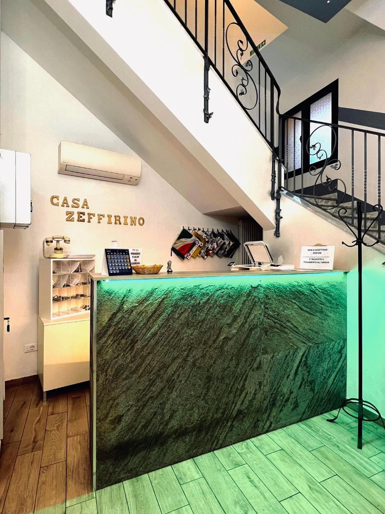Lobby or reception in Casa Zeffirino