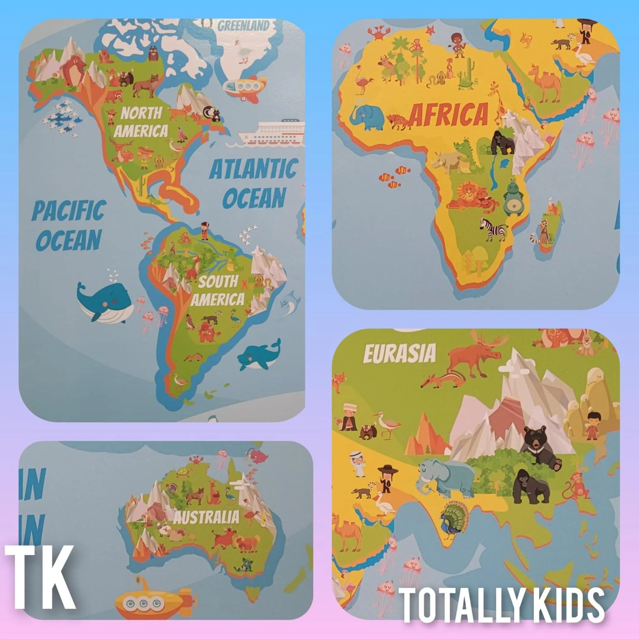 children in Palmeras Garden