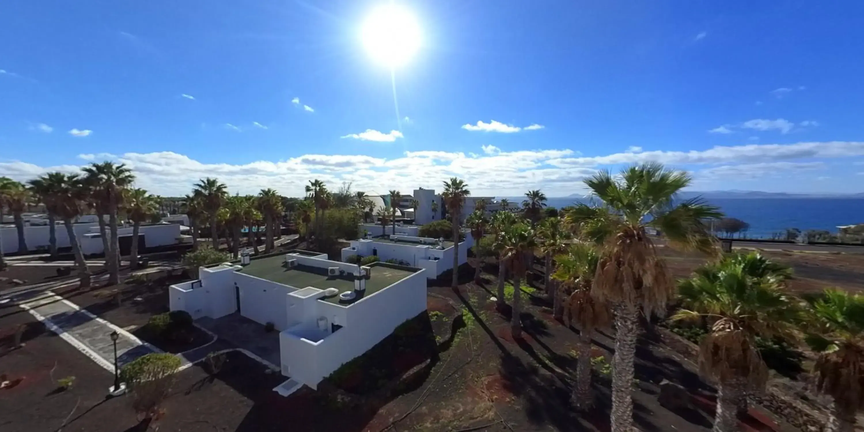 Bird's eye view in Palmeras Garden Bird's eye view in Palmeras Garden