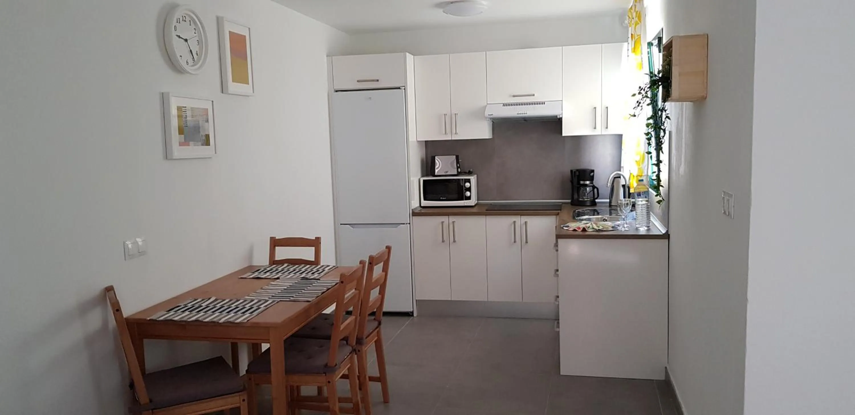 Kitchen or kitchenette in Palmeras Garden