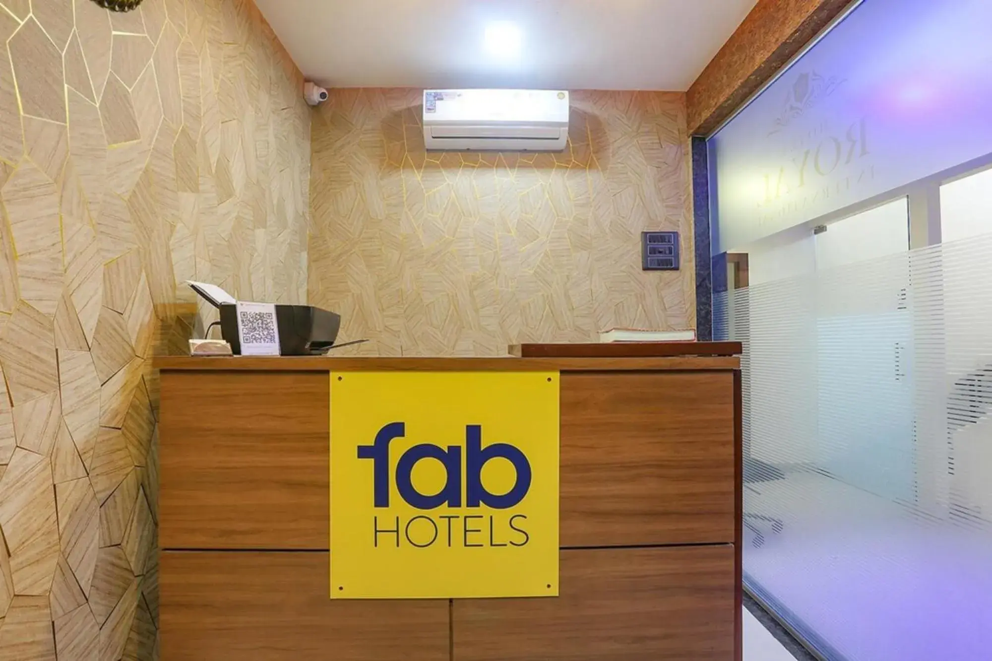 Lobby or reception in FabHotel Royal International - Nr Mumbai International Airport Lobby or reception in FabHotel Royal International - Nr Mumbai International Airport