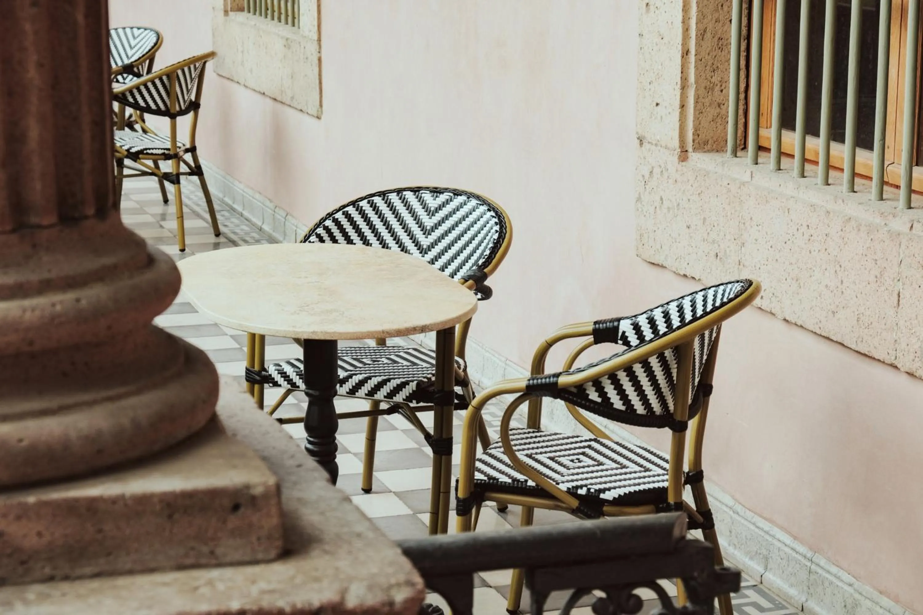 Living room in Hotel Hércules