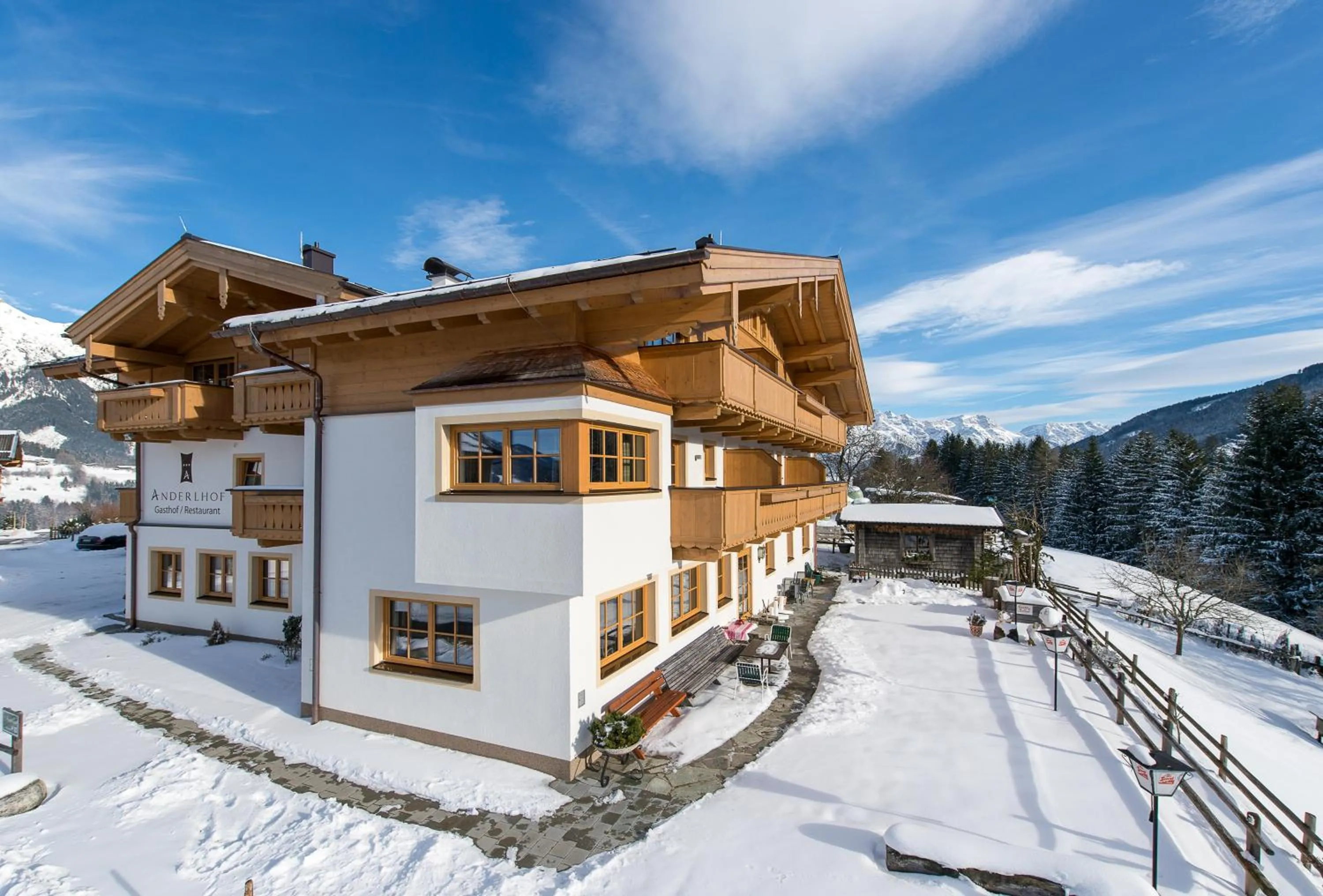 Bird's eye view in Hotel Gasthof Erbhof Anderlhof