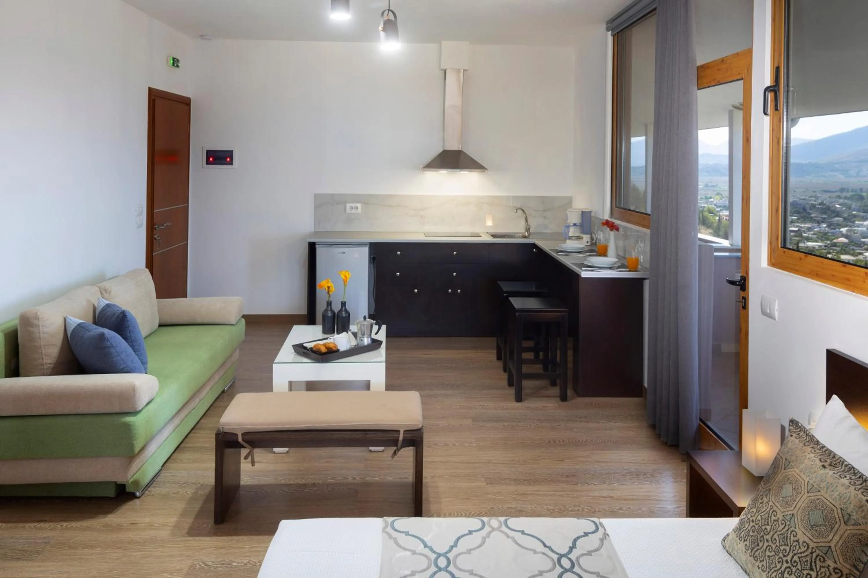 Kitchen or kitchenette in Casa Noste Apartments