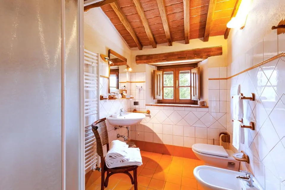Bathroom in Agriturismo & Cantina Tenuta Casteani