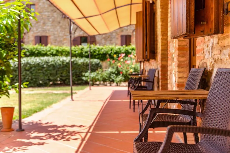 Patio in Agriturismo & Cantina Tenuta Casteani