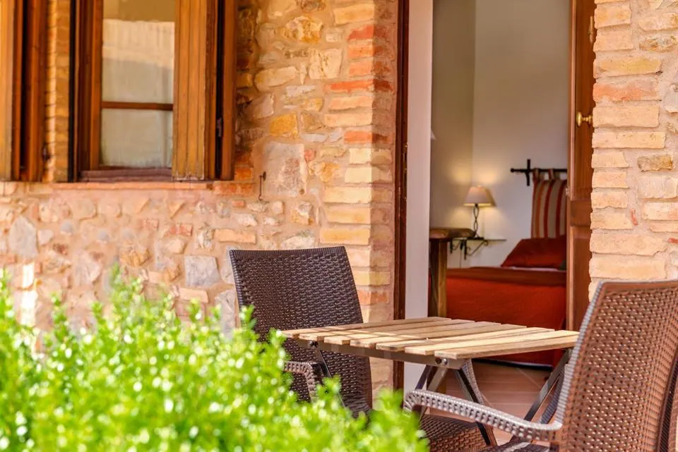 Balcony/Terrace in Agriturismo & Cantina Tenuta Casteani