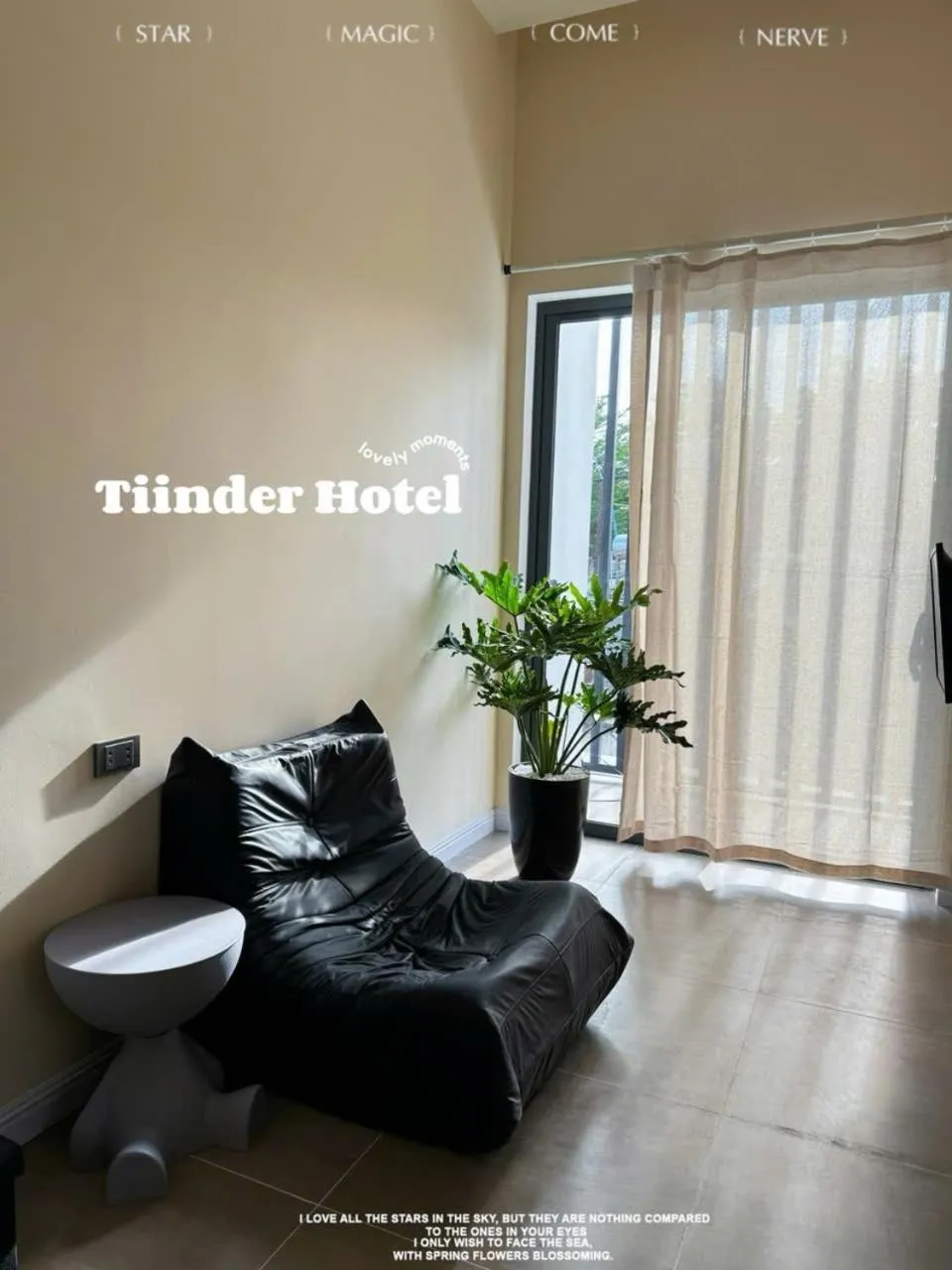 Living room in Tiinder Hotel