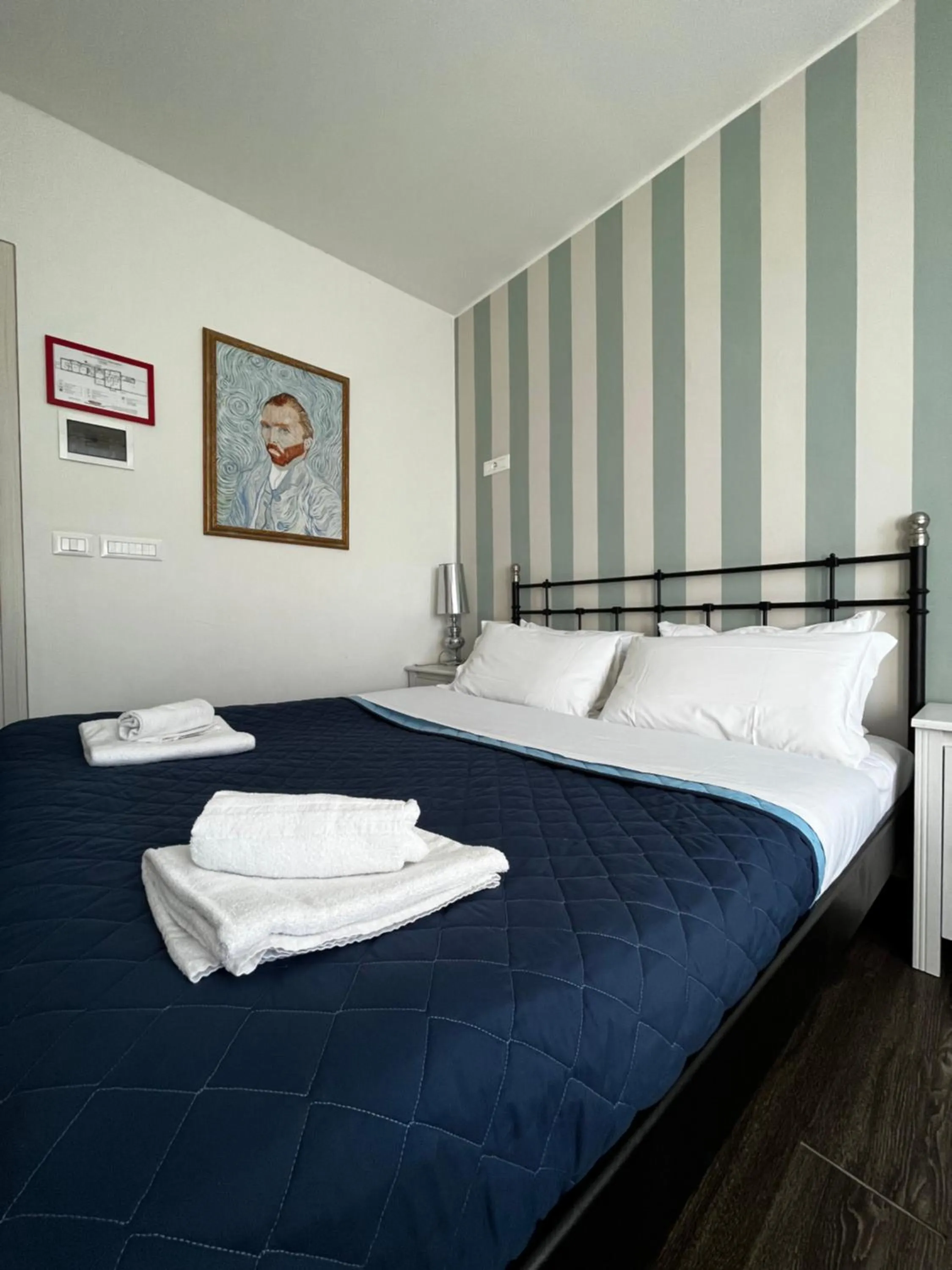 Bed in Villa Tergeste