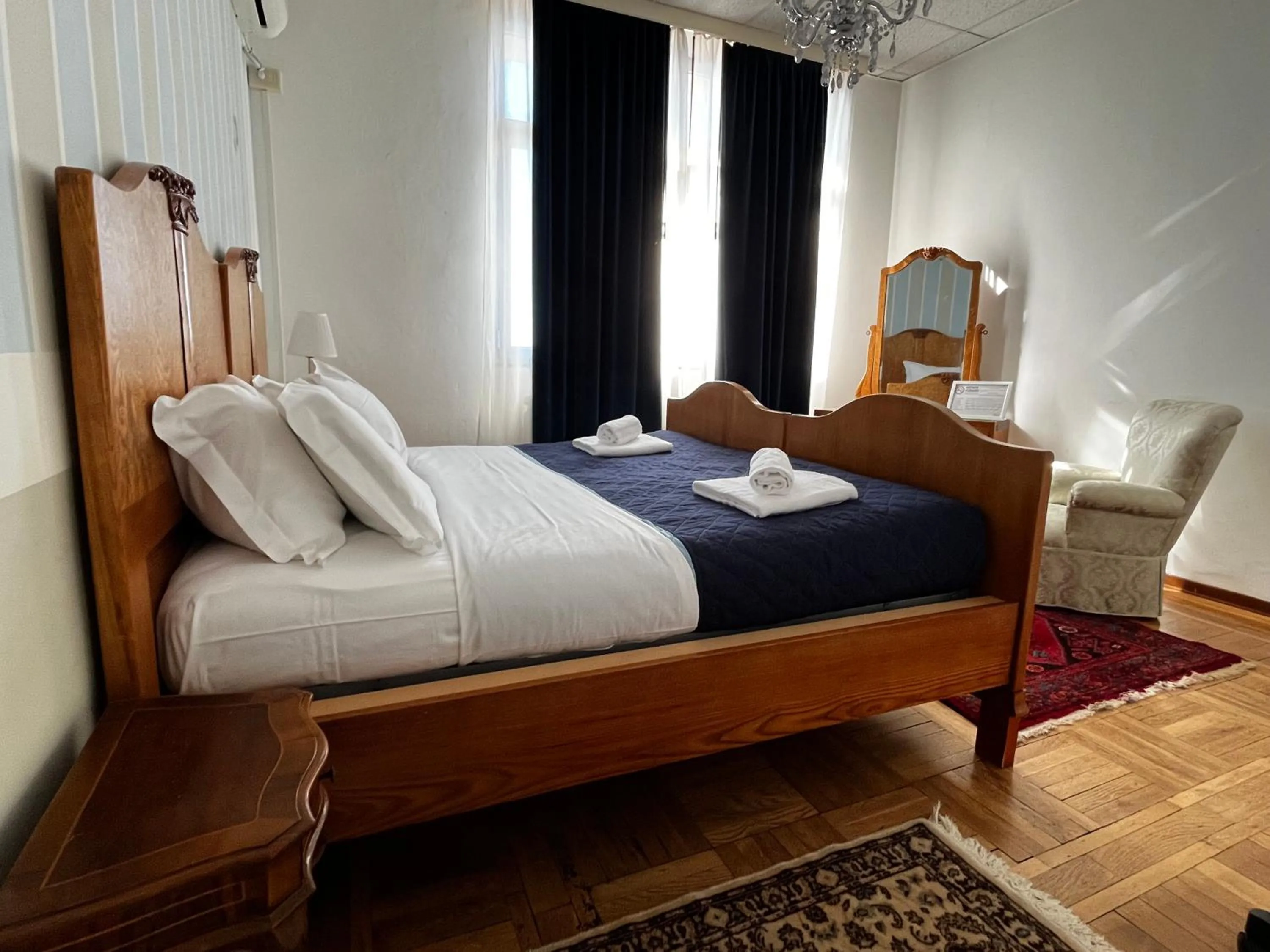 Bed in Villa Tergeste