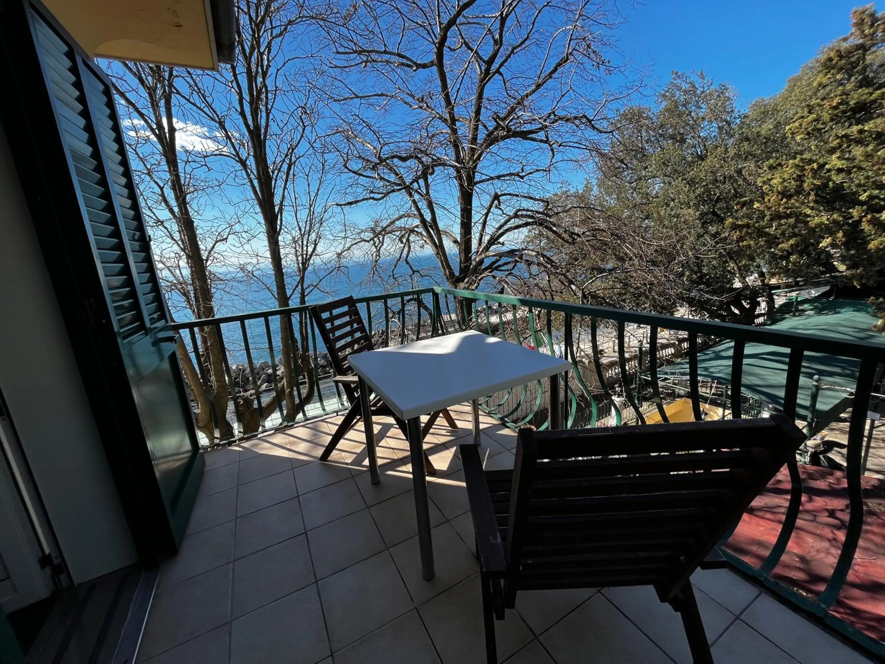 Natural landscape in Villa Tergeste