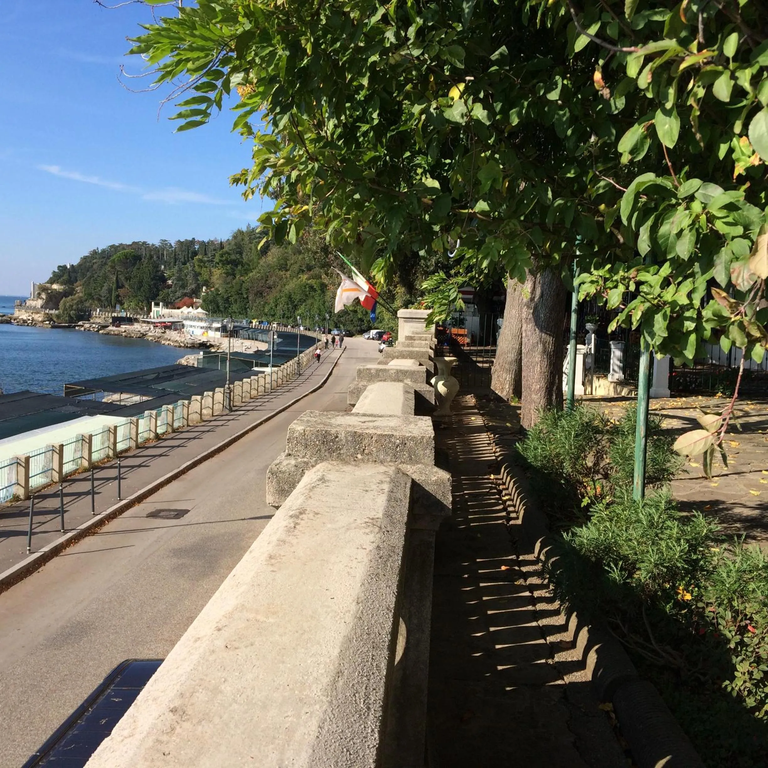 Balcony/Terrace in Villa Tergeste