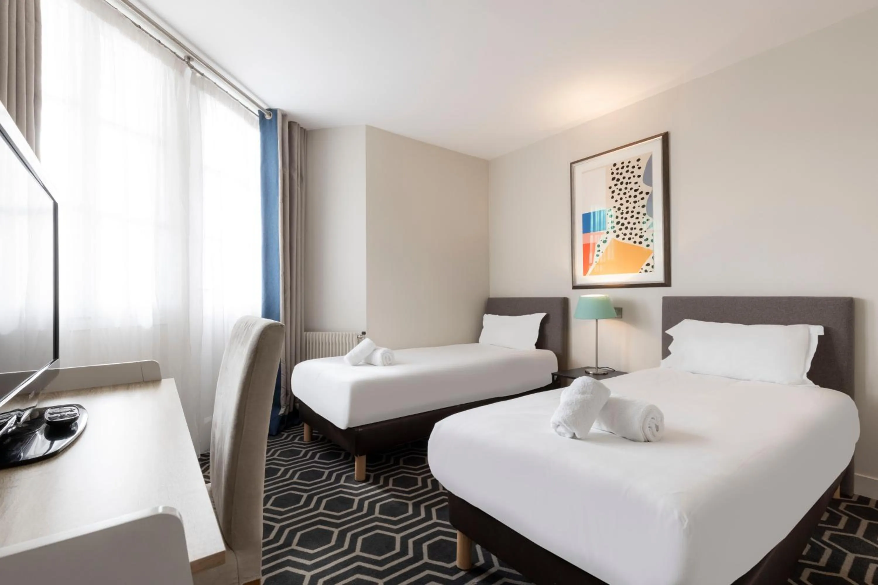 Bedroom, Bed in Résidence Charles Floquet