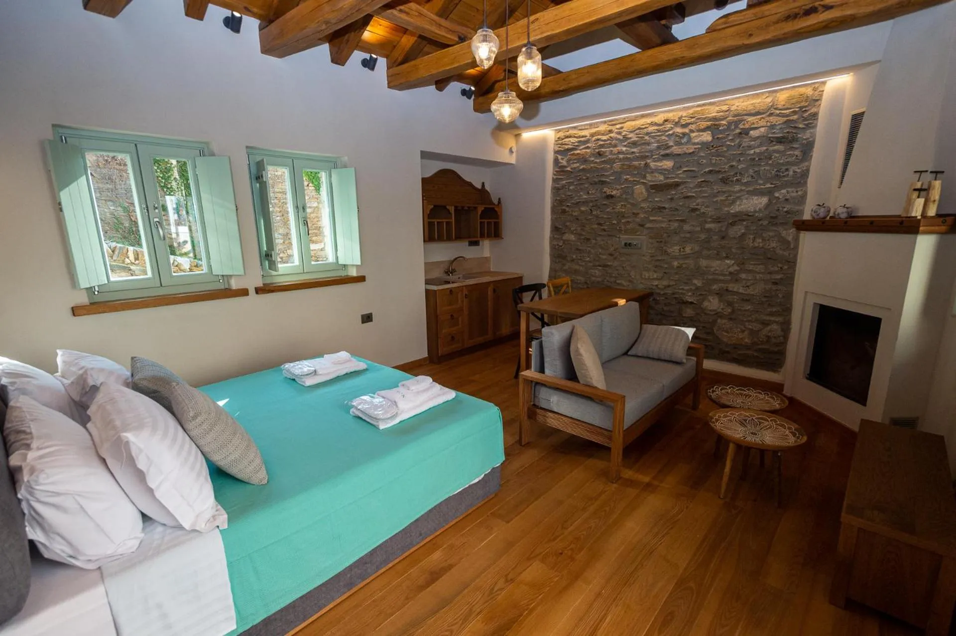 Bed in Nostos Country House