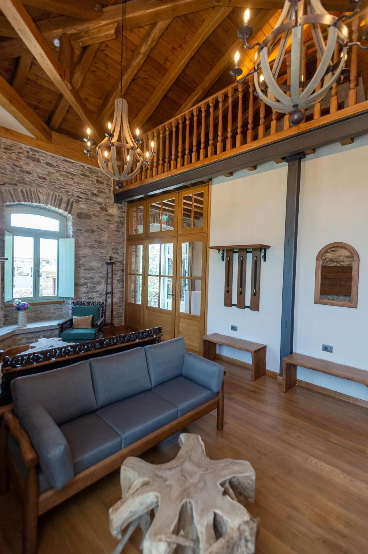 Living room in Nostos Country House