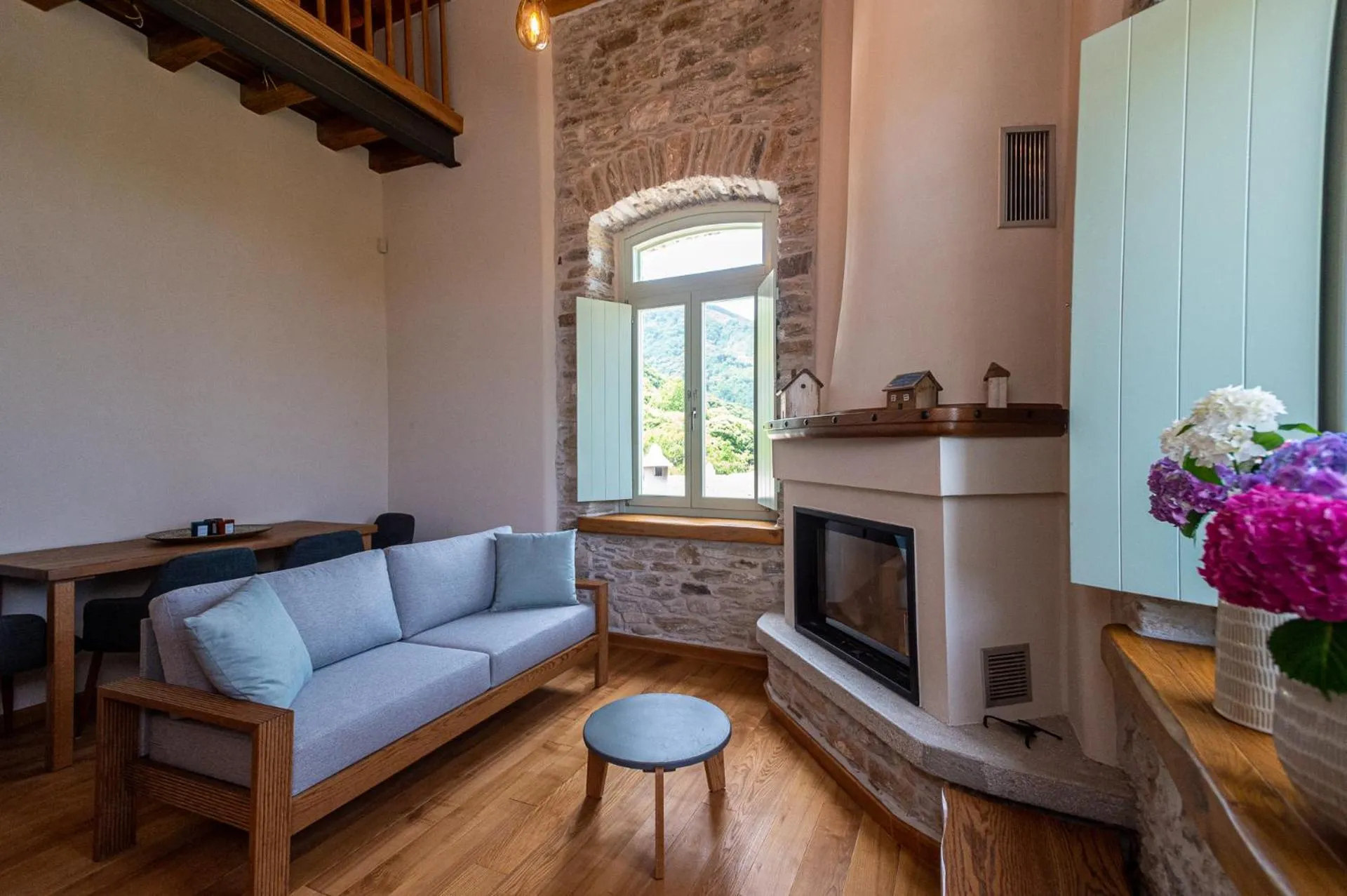 Living room in Nostos Country House