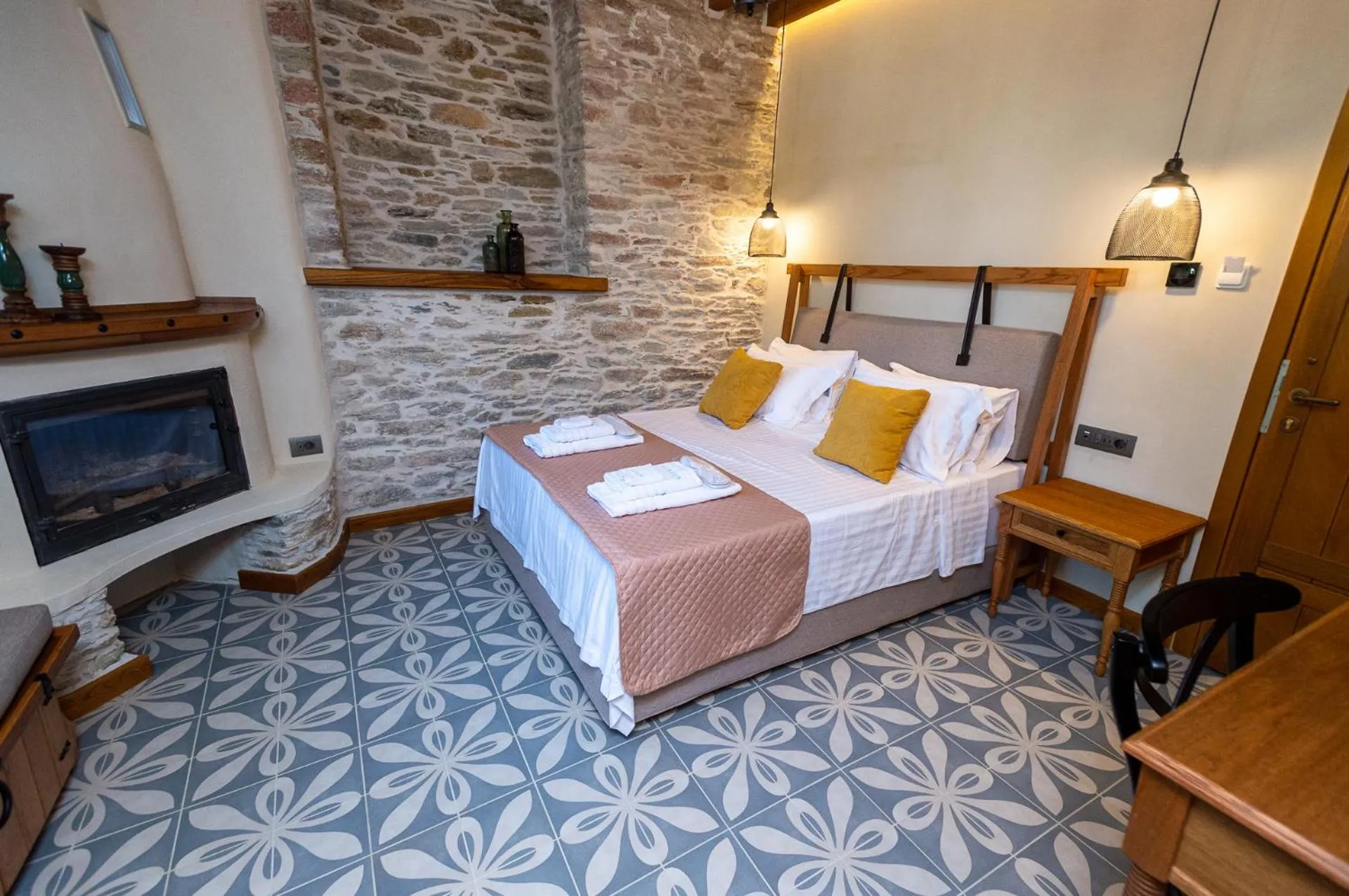 Bed in Nostos Country House