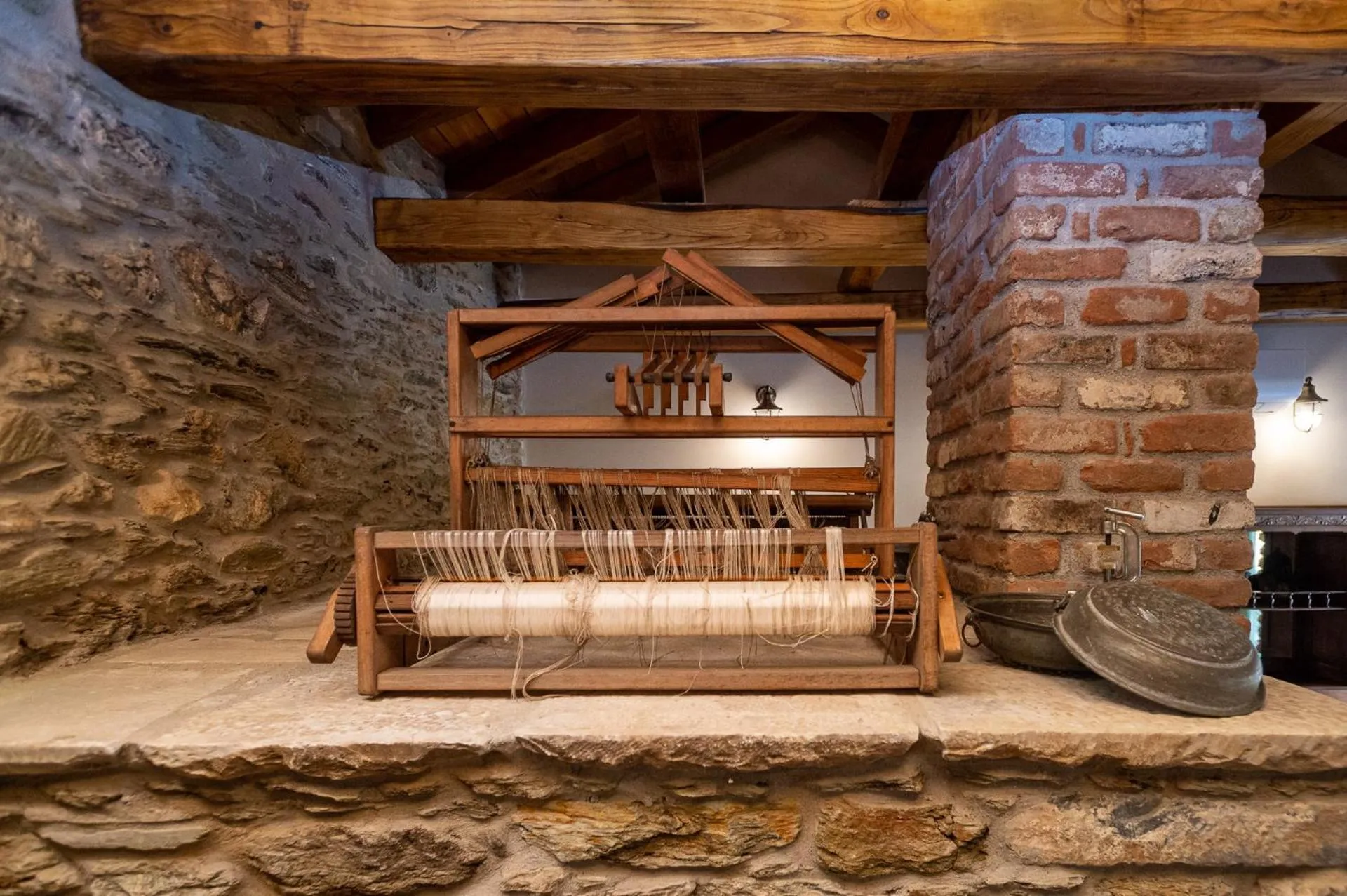 Decorative detail in Nostos Country House