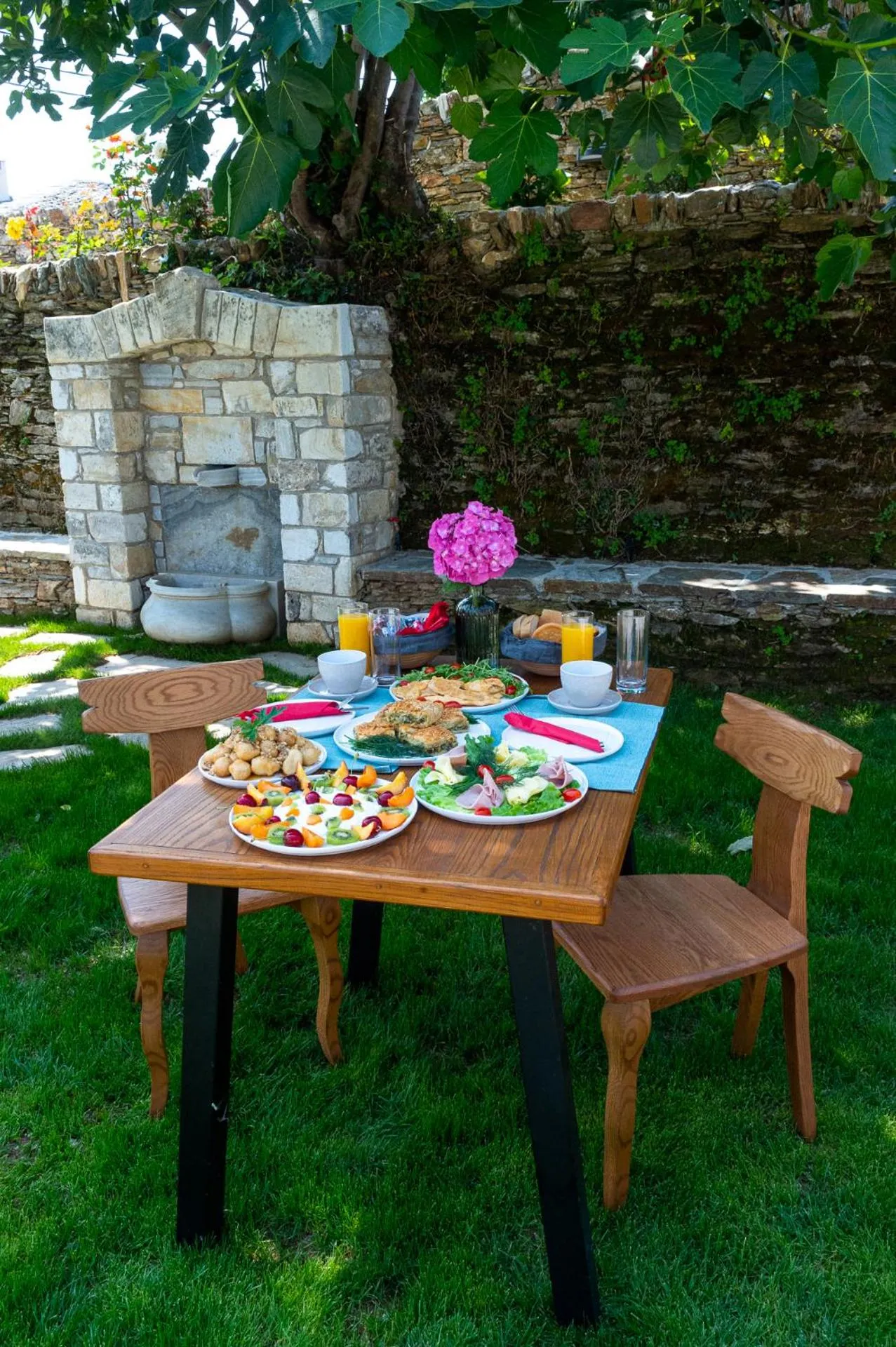 Patio in Nostos Country House