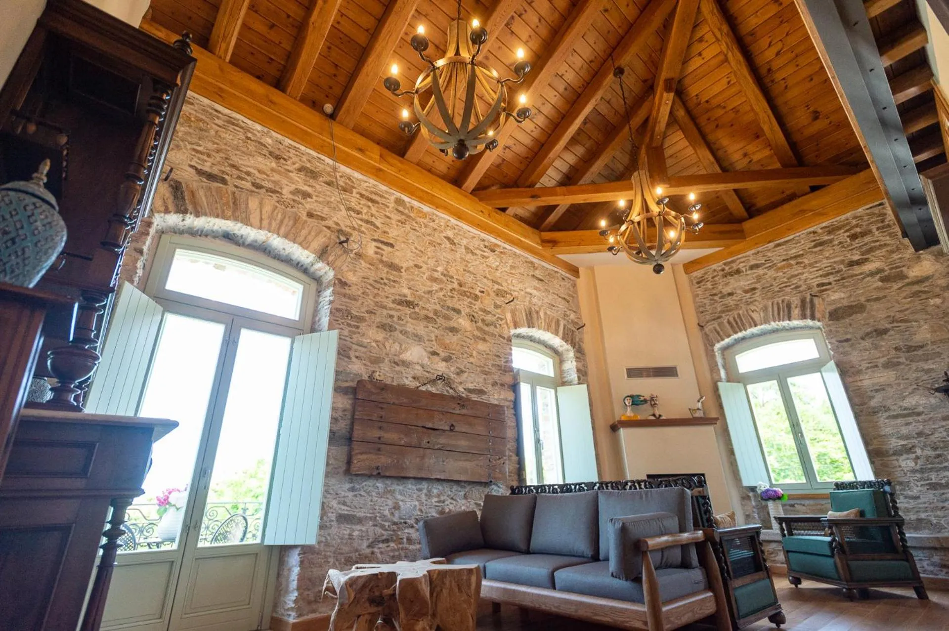 Decorative detail in Nostos Country House