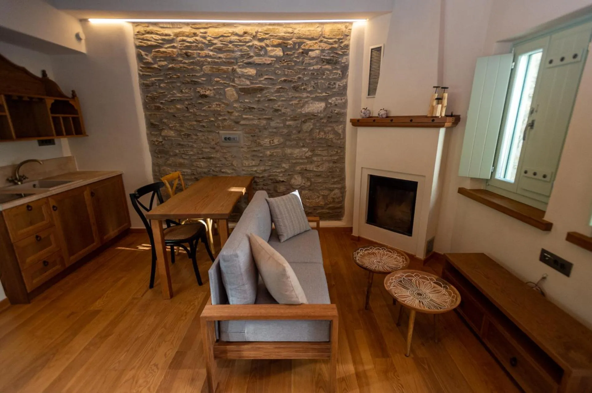 Kitchen or kitchenette in Nostos Country House