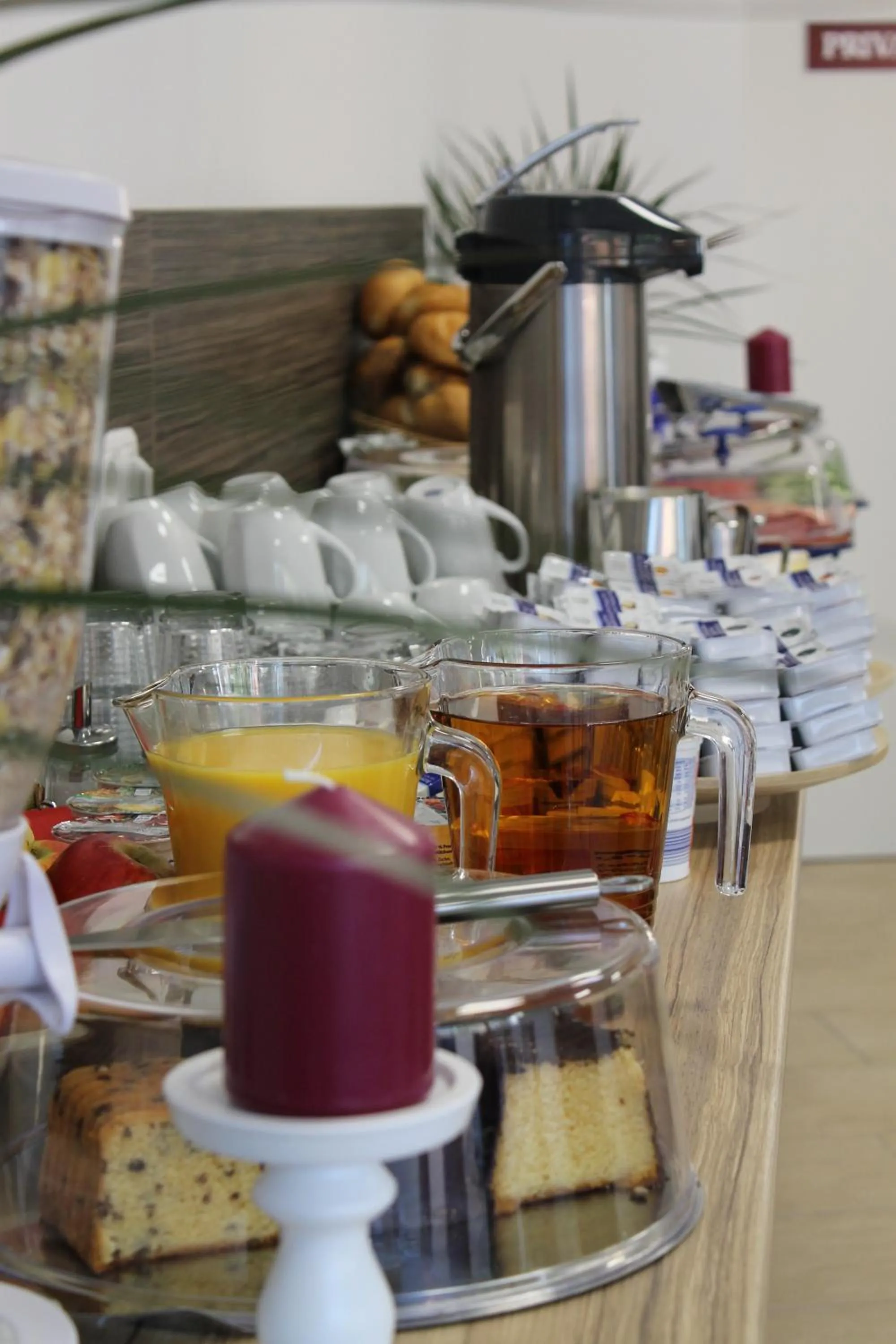 Restaurant/places to eat in Apartment Hotel am Sand