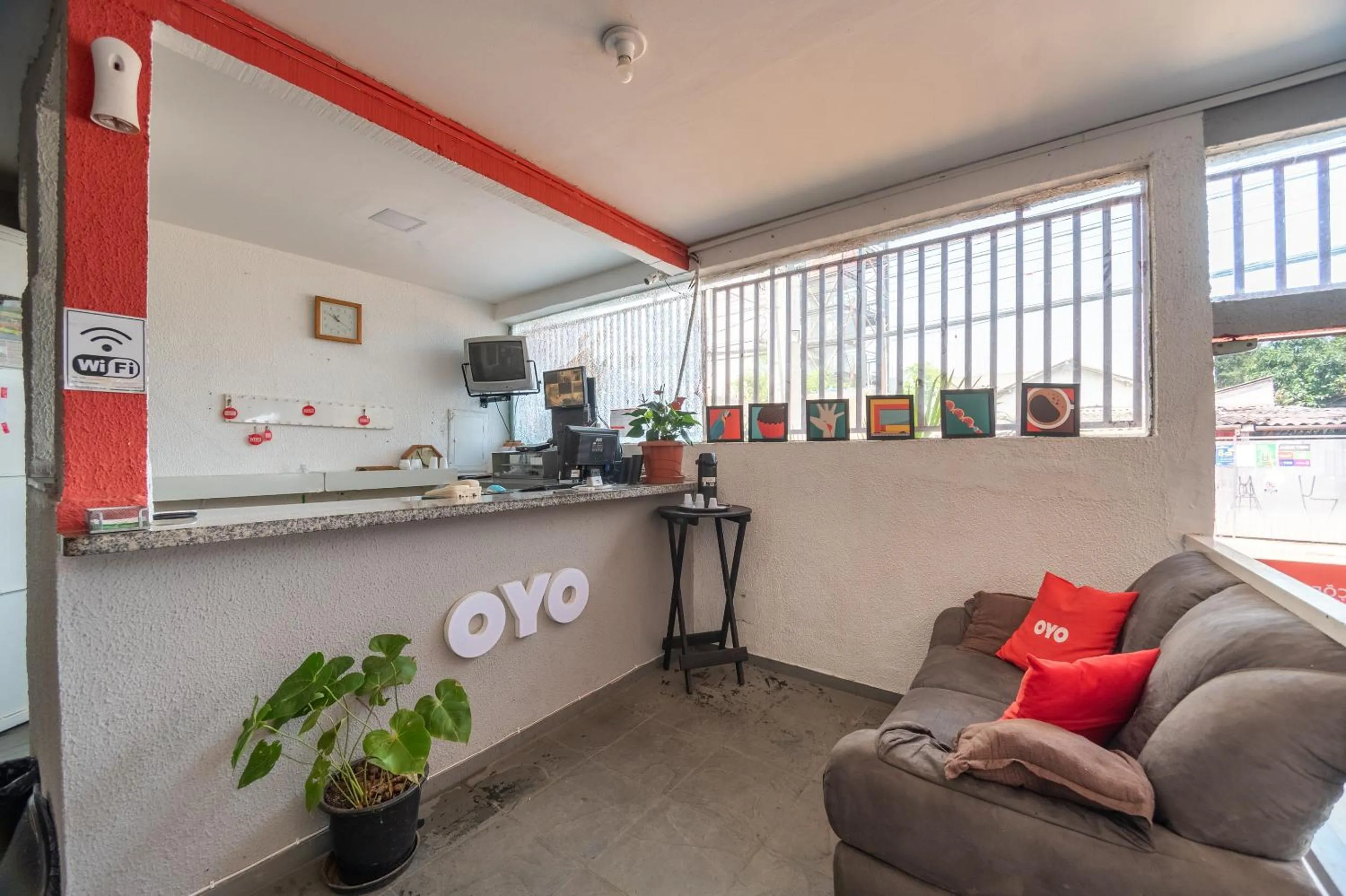 Lobby or reception in OYO Nações Unidas, Sao Paulo
