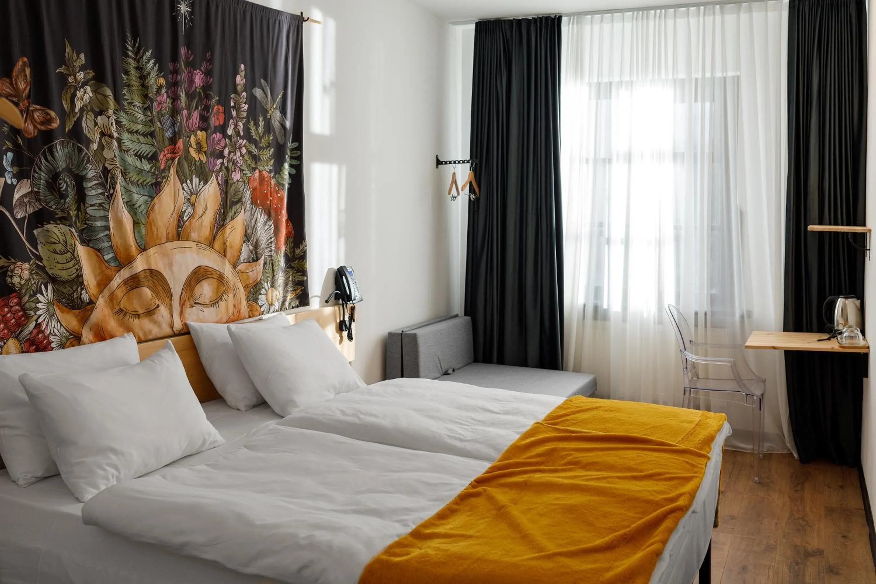 Bedroom, Bed in Hydeout Bakuriani