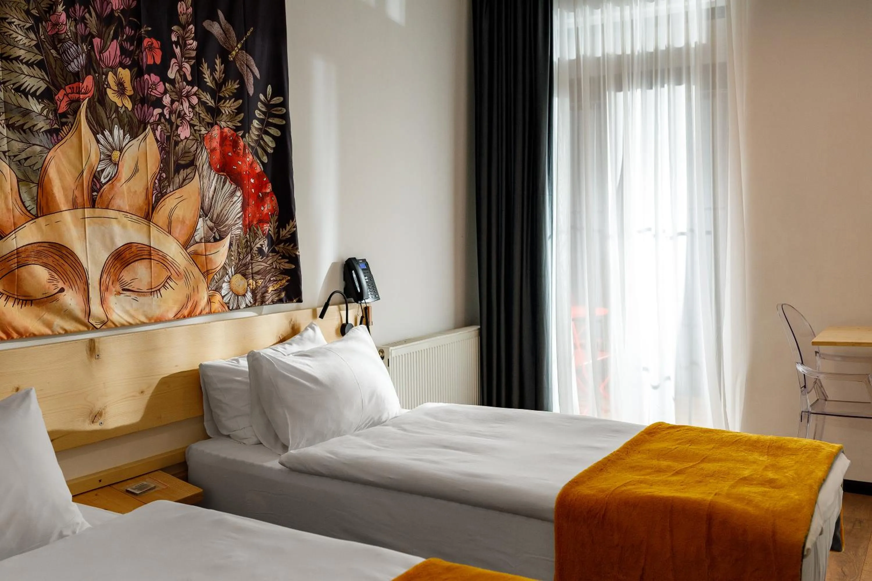 Photo of the whole room, Bed in Hydeout Bakuriani