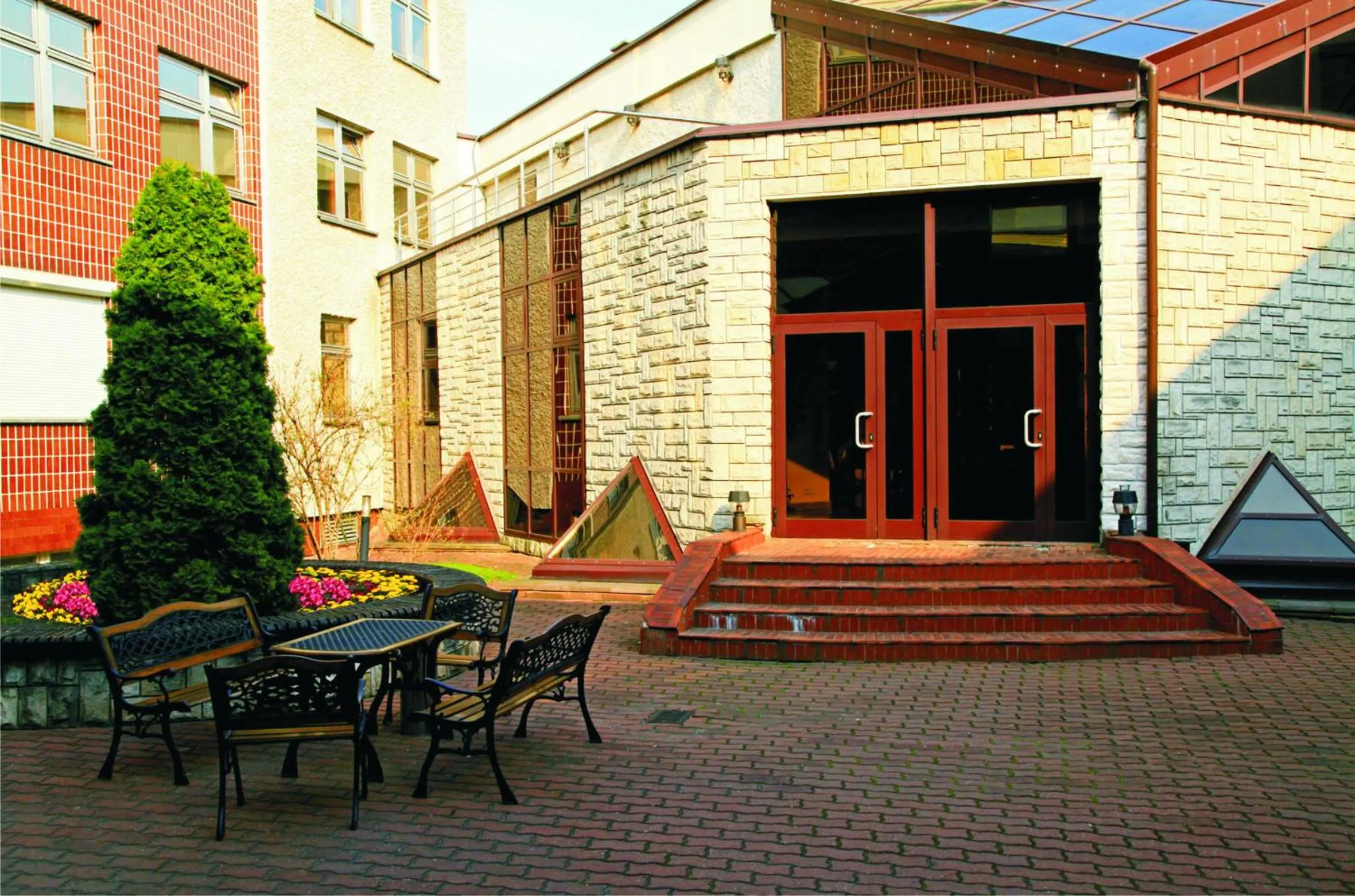 Garden in Centrum Konferencyjne IBIB PAN