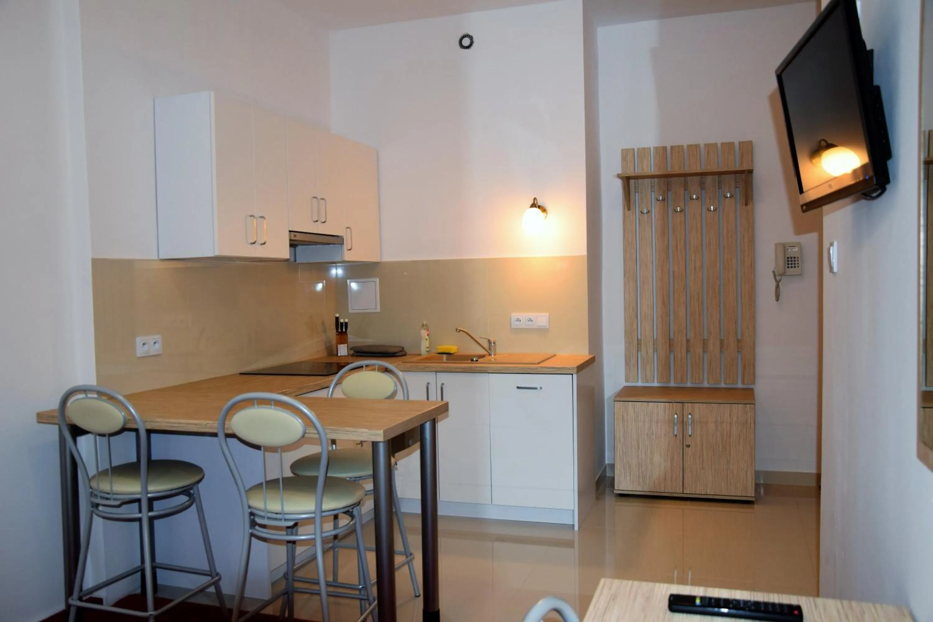 Photo of the whole room in Centrum Konferencyjne IBIB PAN