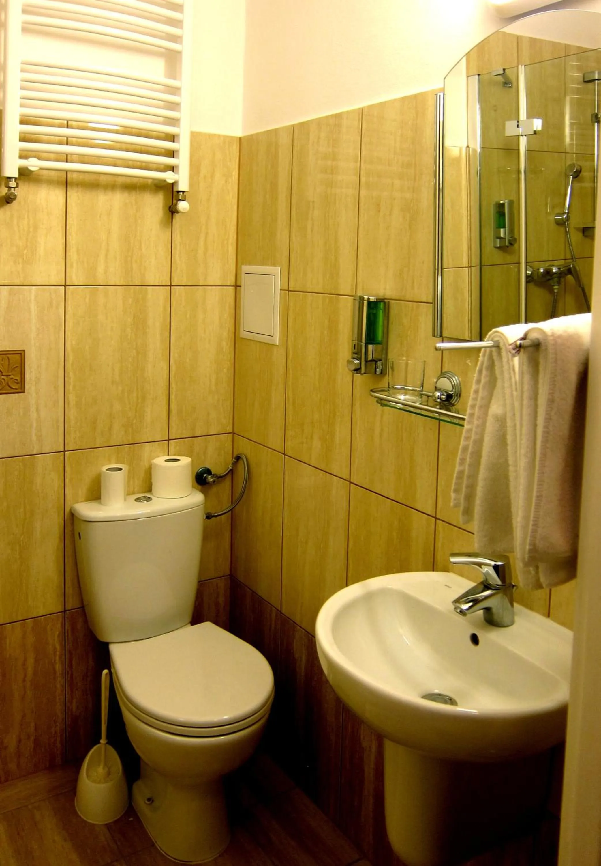 Bathroom in Centrum Konferencyjne IBIB PAN