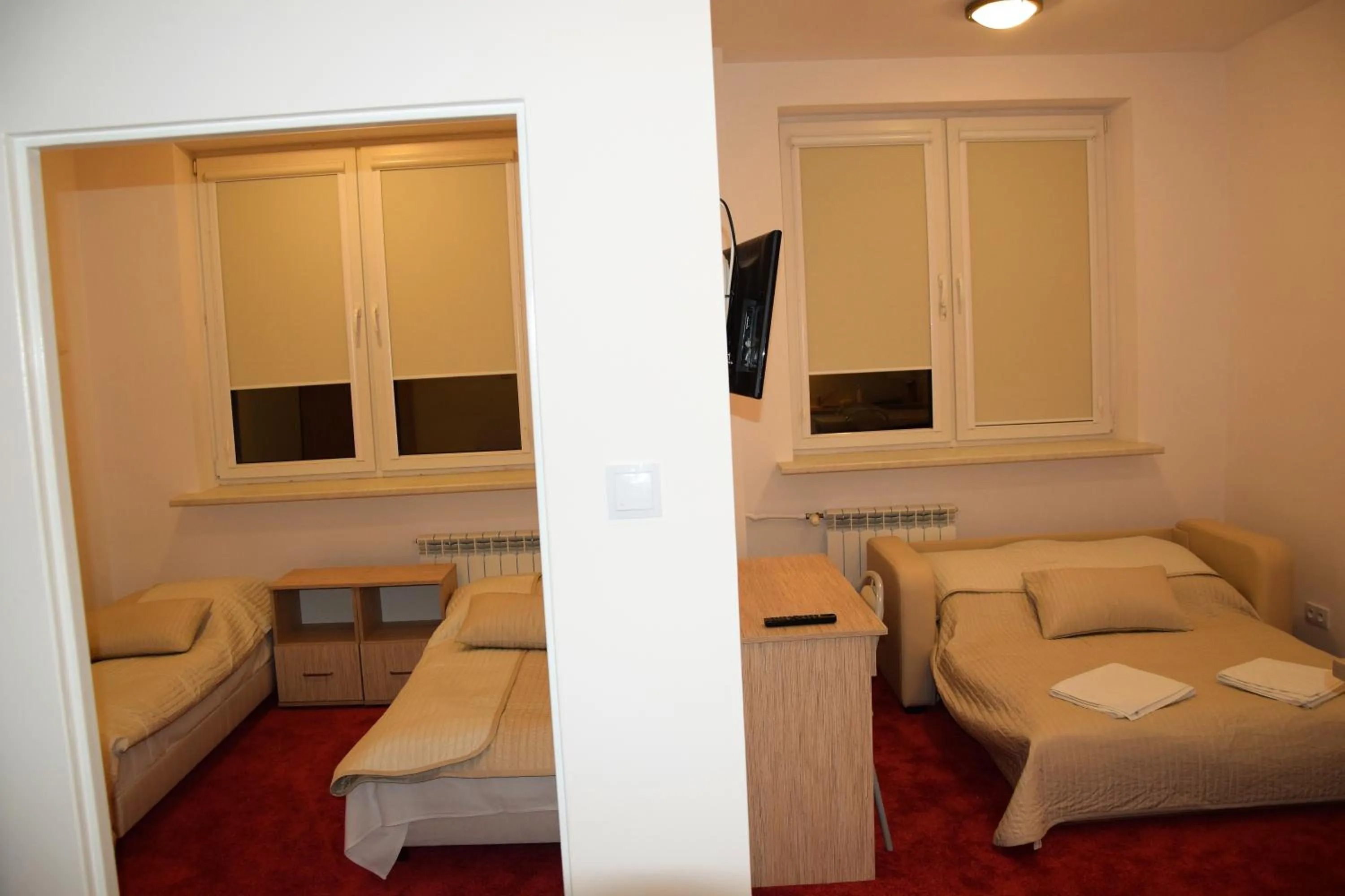 Photo of the whole room in Centrum Konferencyjne IBIB PAN