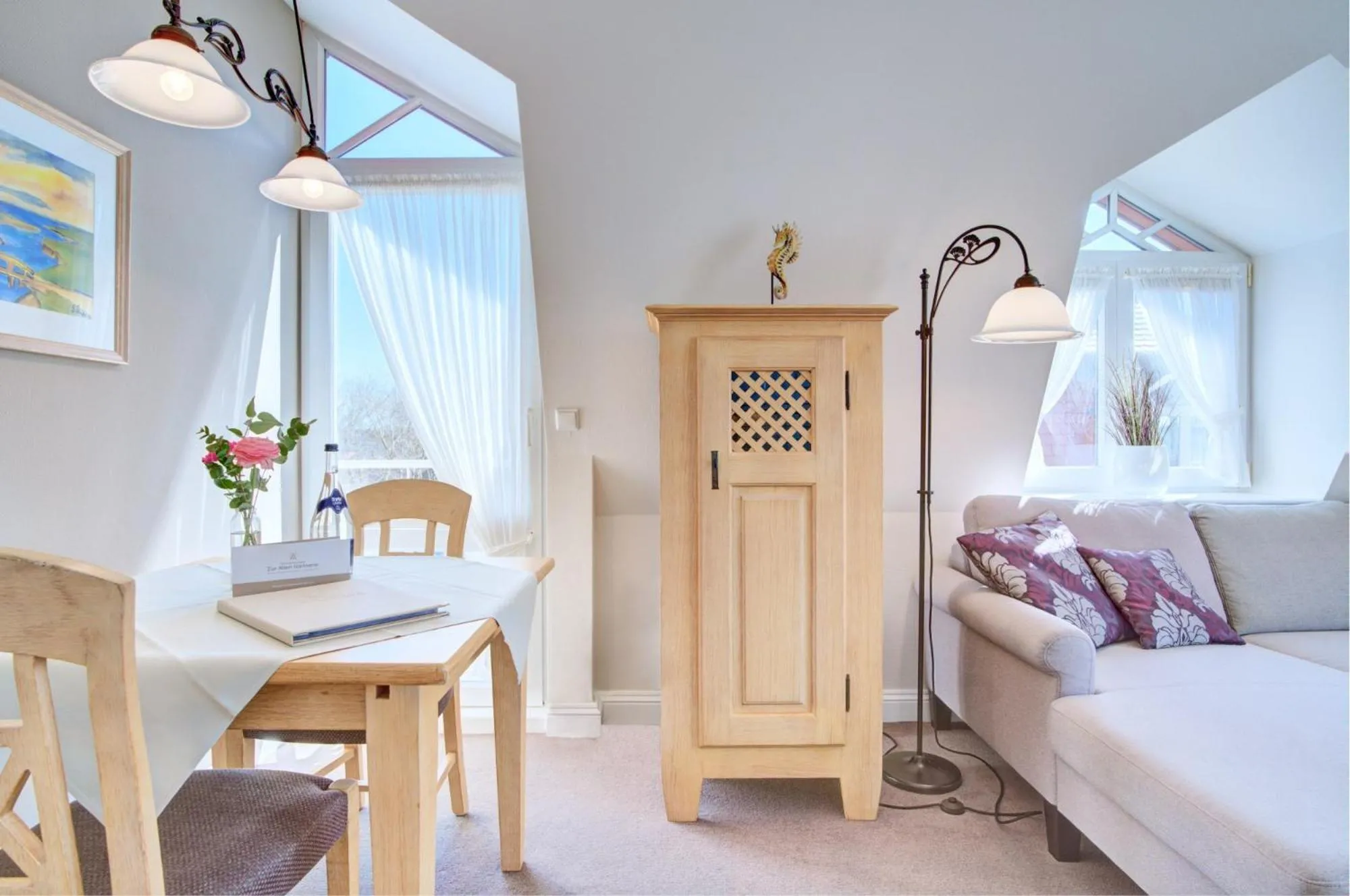 Living room, Bed in Zur Alten Gärtnerei