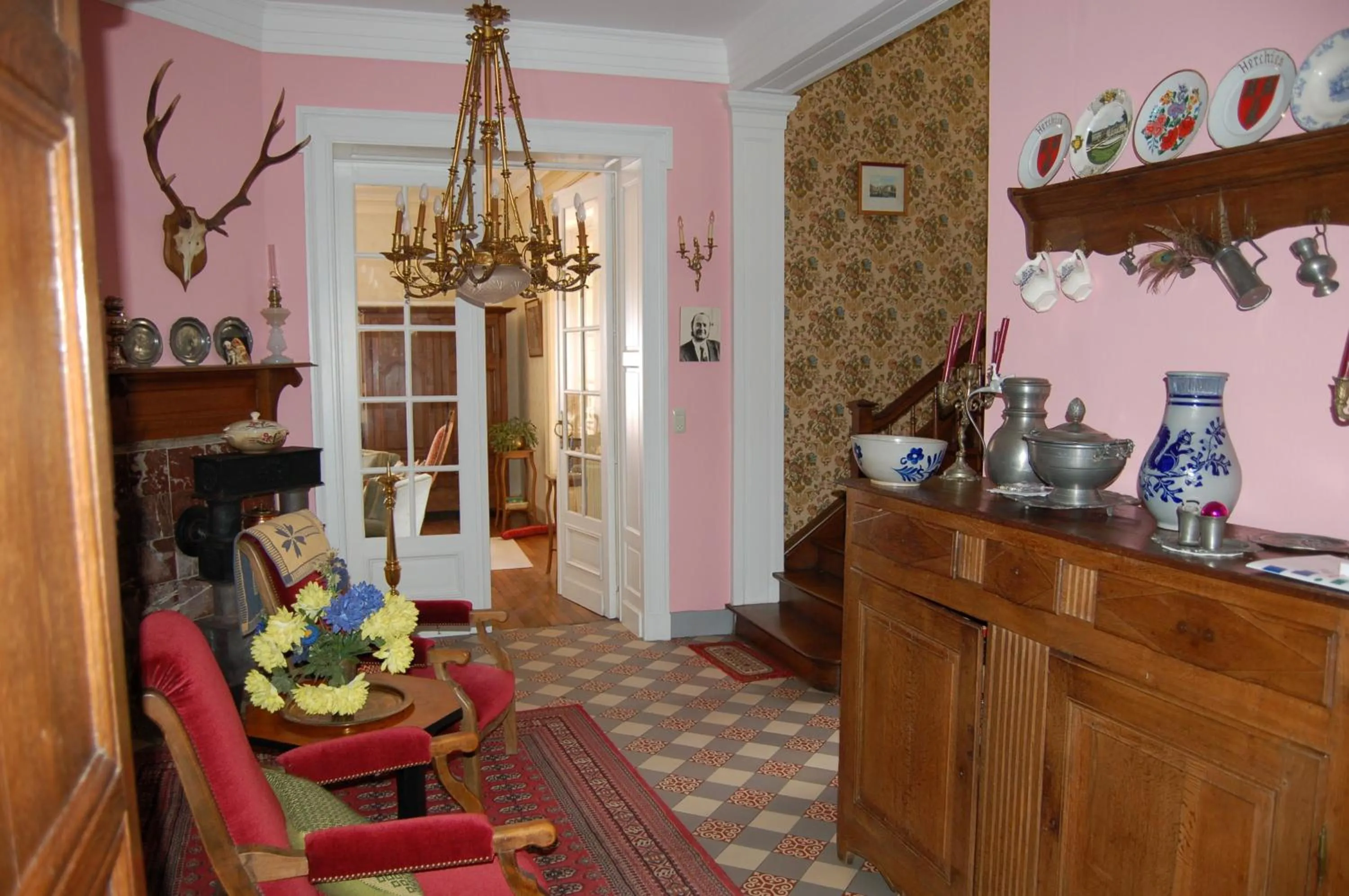 Lounge or bar in B&B Les Genêts