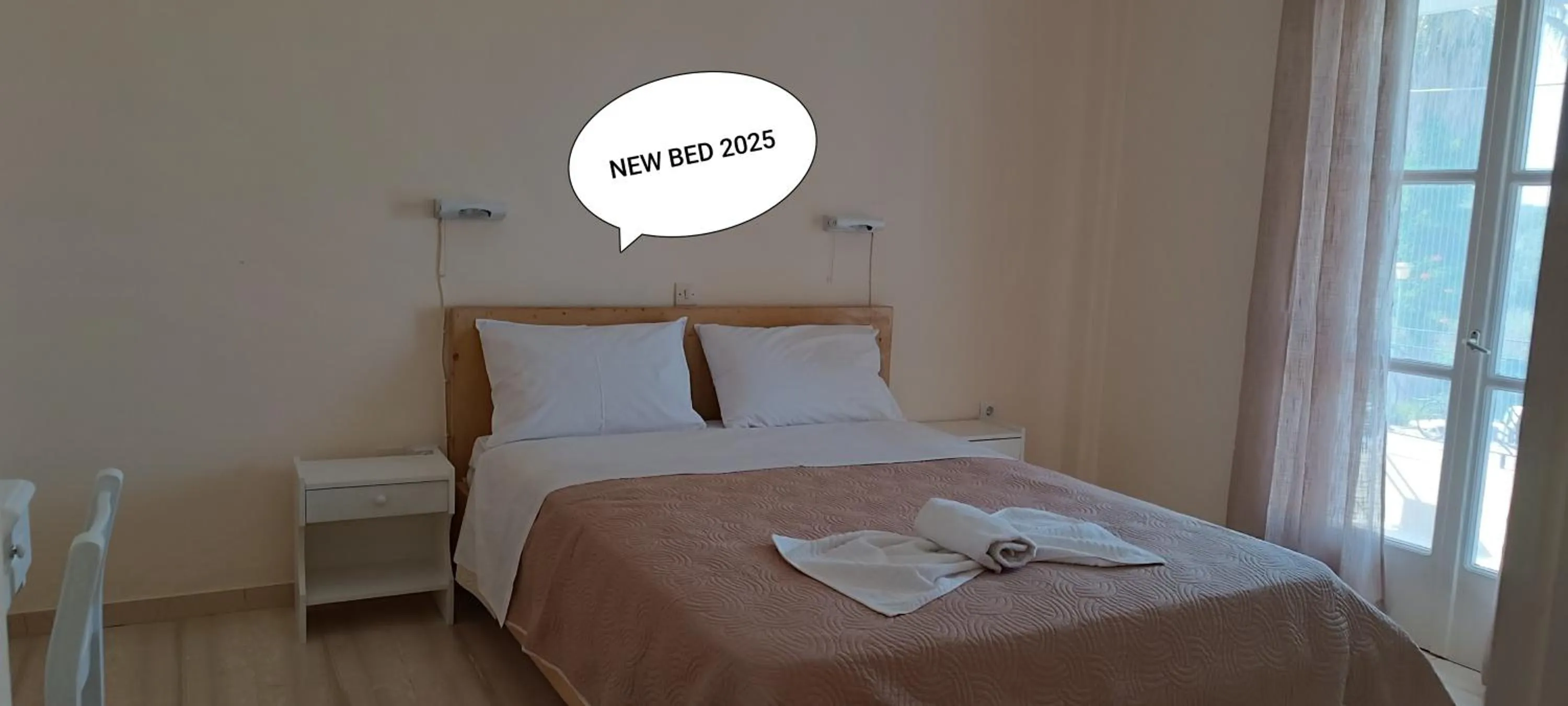 Bedroom, Bed in IL MIRTO VERDE