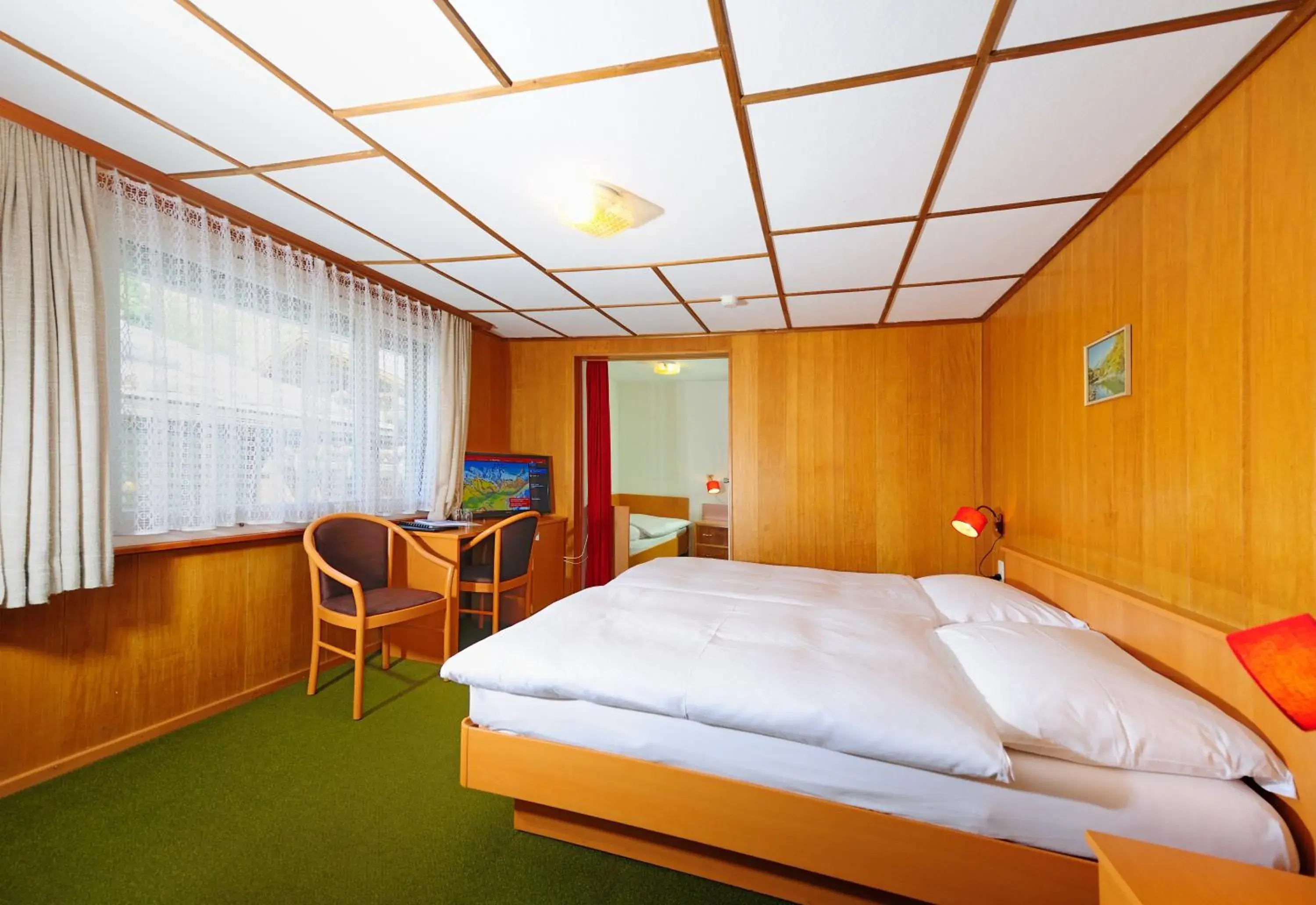 Photo of the whole room, Bed in Hotel Alphubel Photo of the whole room, Bed in Hotel Alphubel