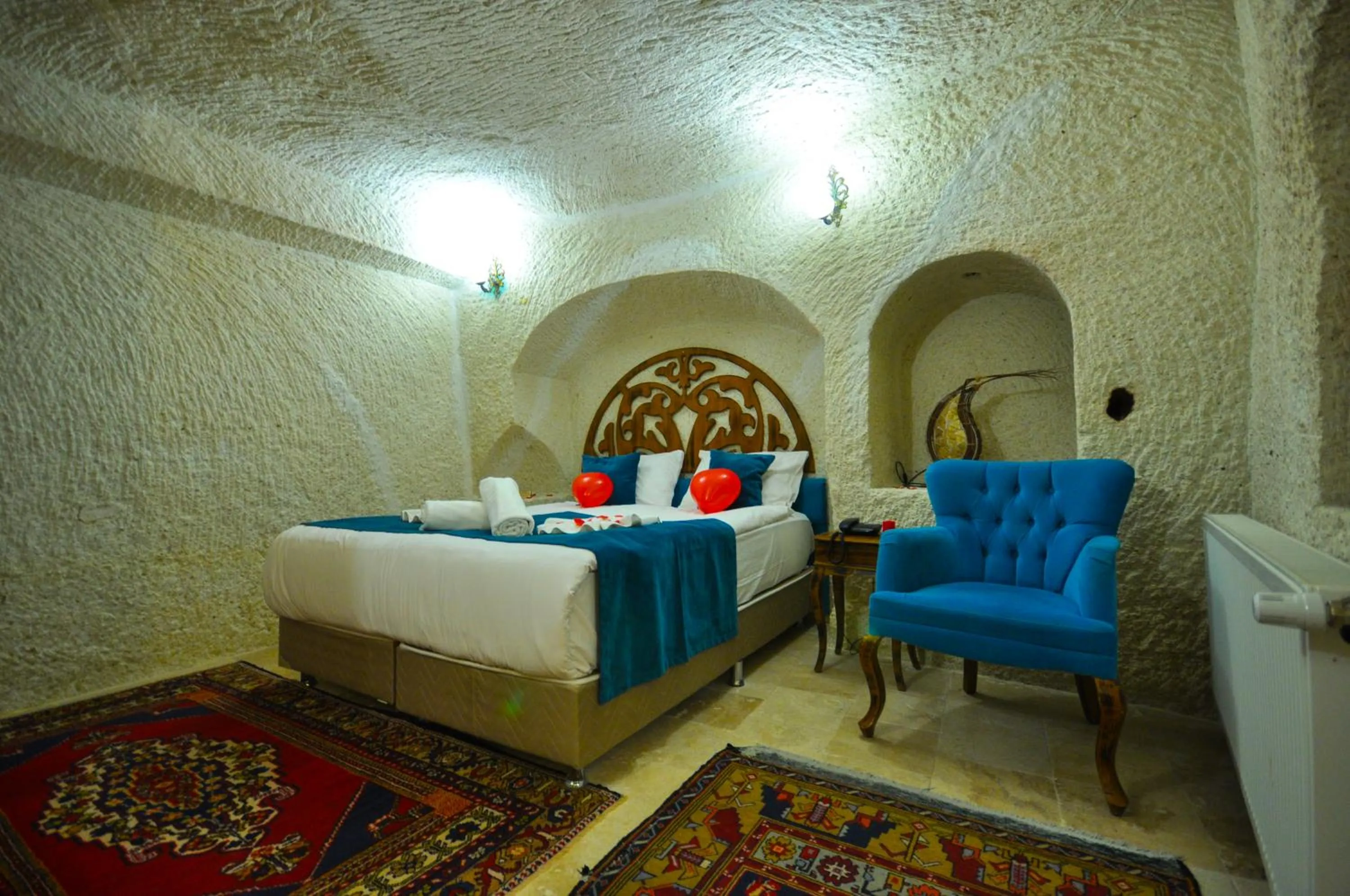 Bedroom in Milagre Cave Hotel