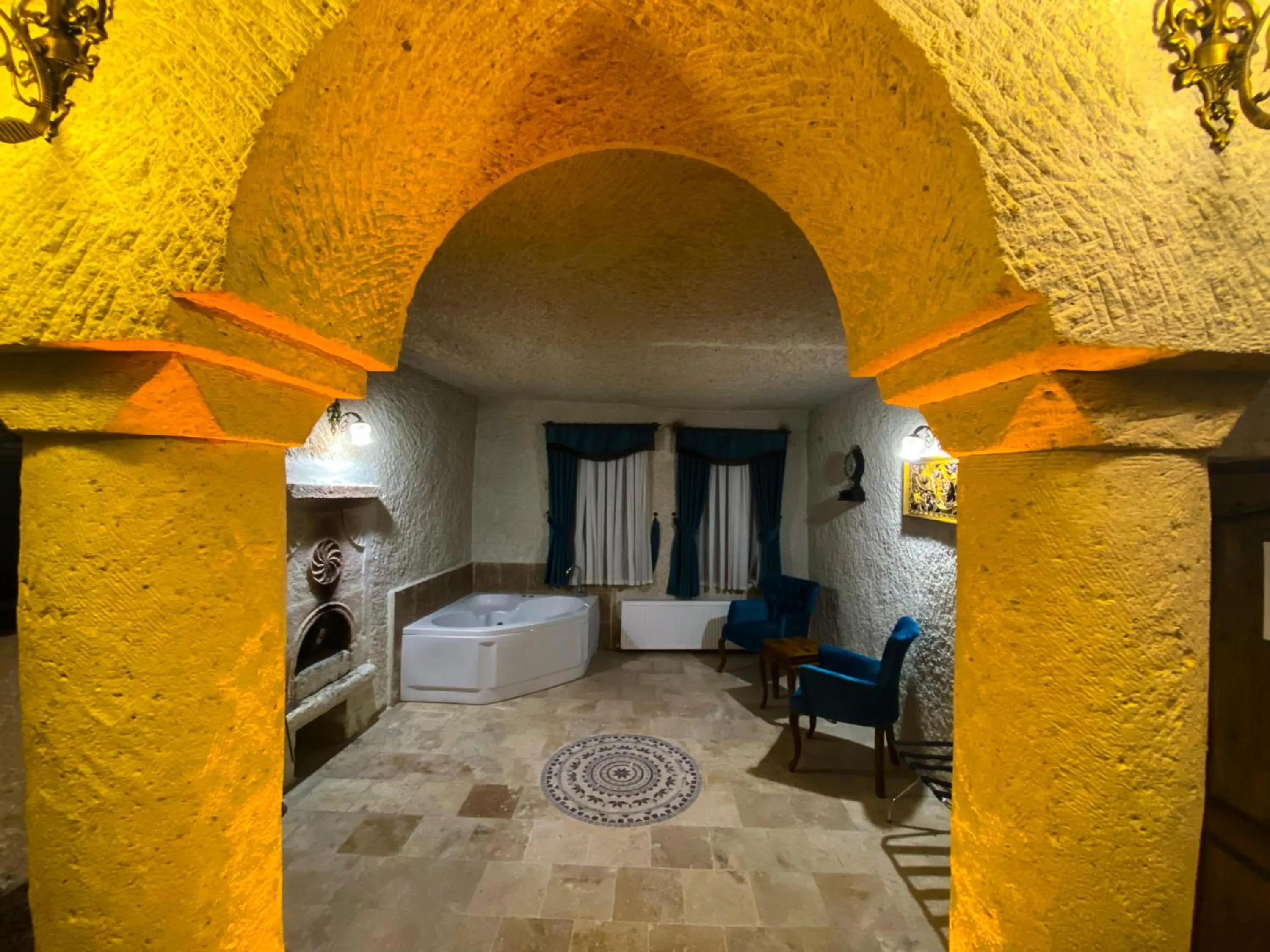 Living room, Seating Area in Milagre Cave Hotel