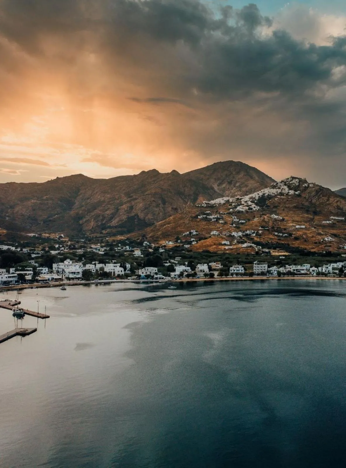 Natural landscape in Eleios Hotel Serifos